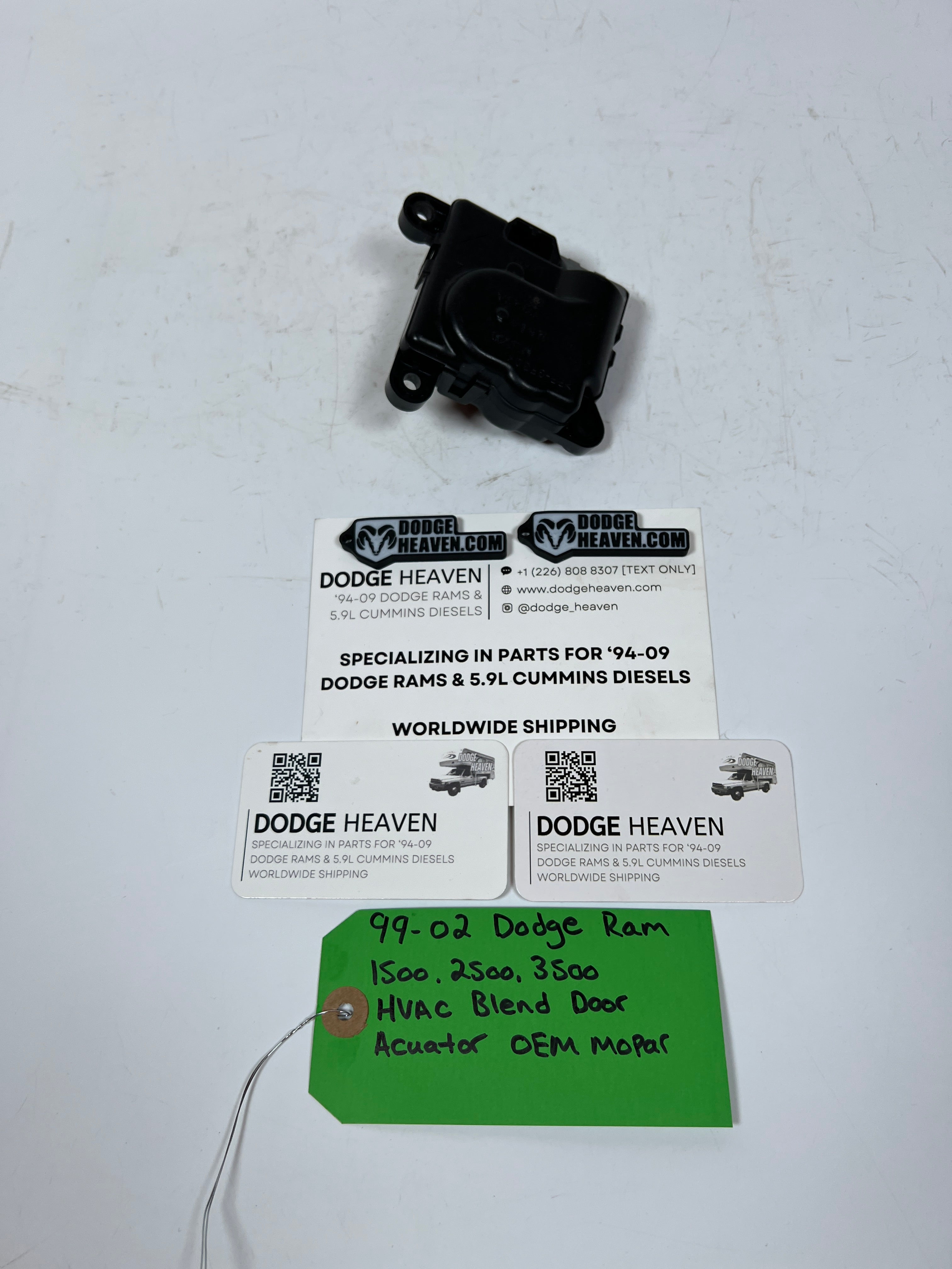 1999-2002 Dodge Ram 1500-3500 HVAC Blend Door Actuator 4-Pin