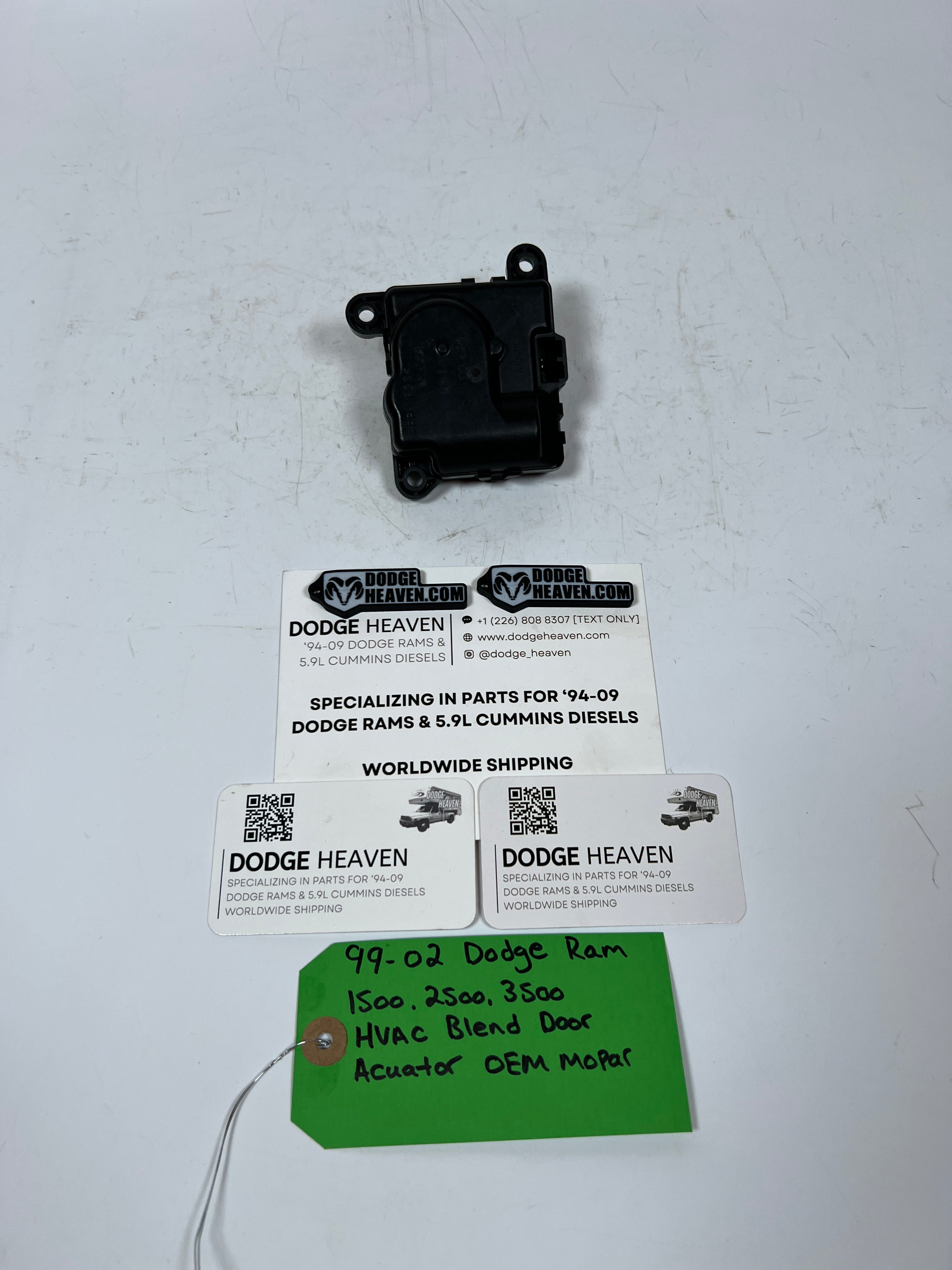 1999-2002 Dodge Ram 1500-3500 HVAC Blend Door Actuator 4-Pin