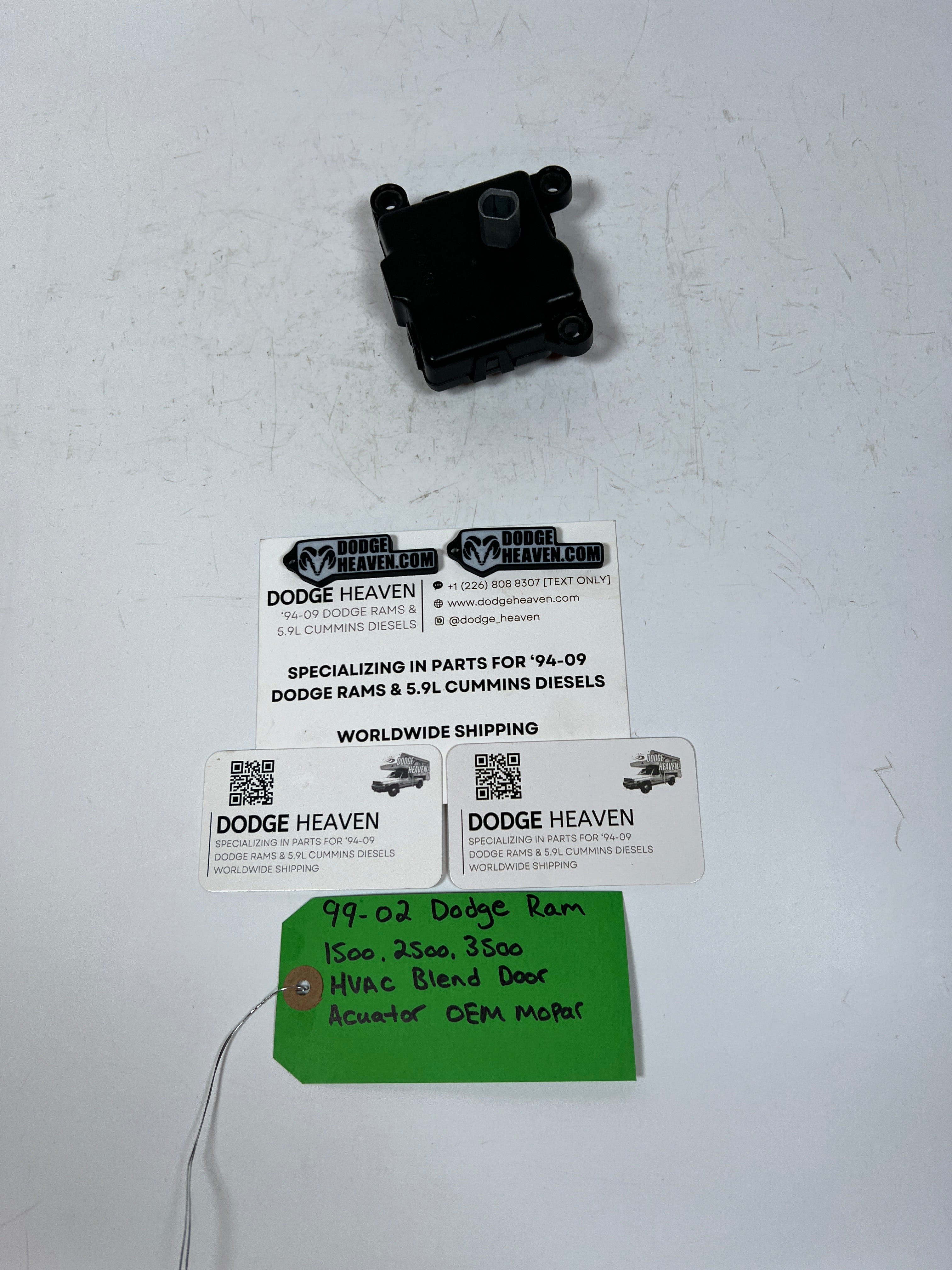 1999-2002 Dodge Ram 1500-3500 HVAC Blend Door Actuator 4-Pin