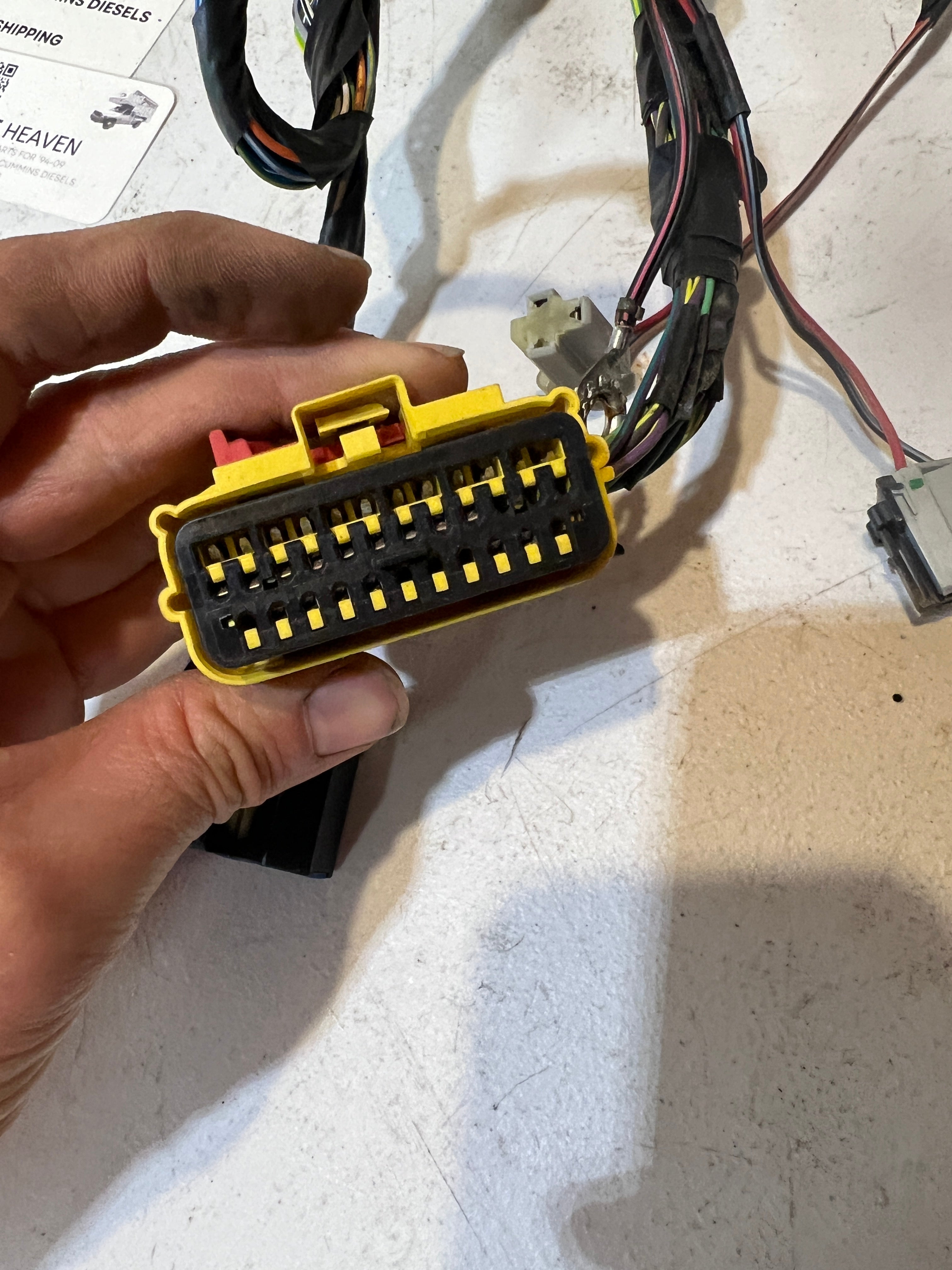 2003-2003 Dodge Ram 1500-3500 Dash Wiring Harness