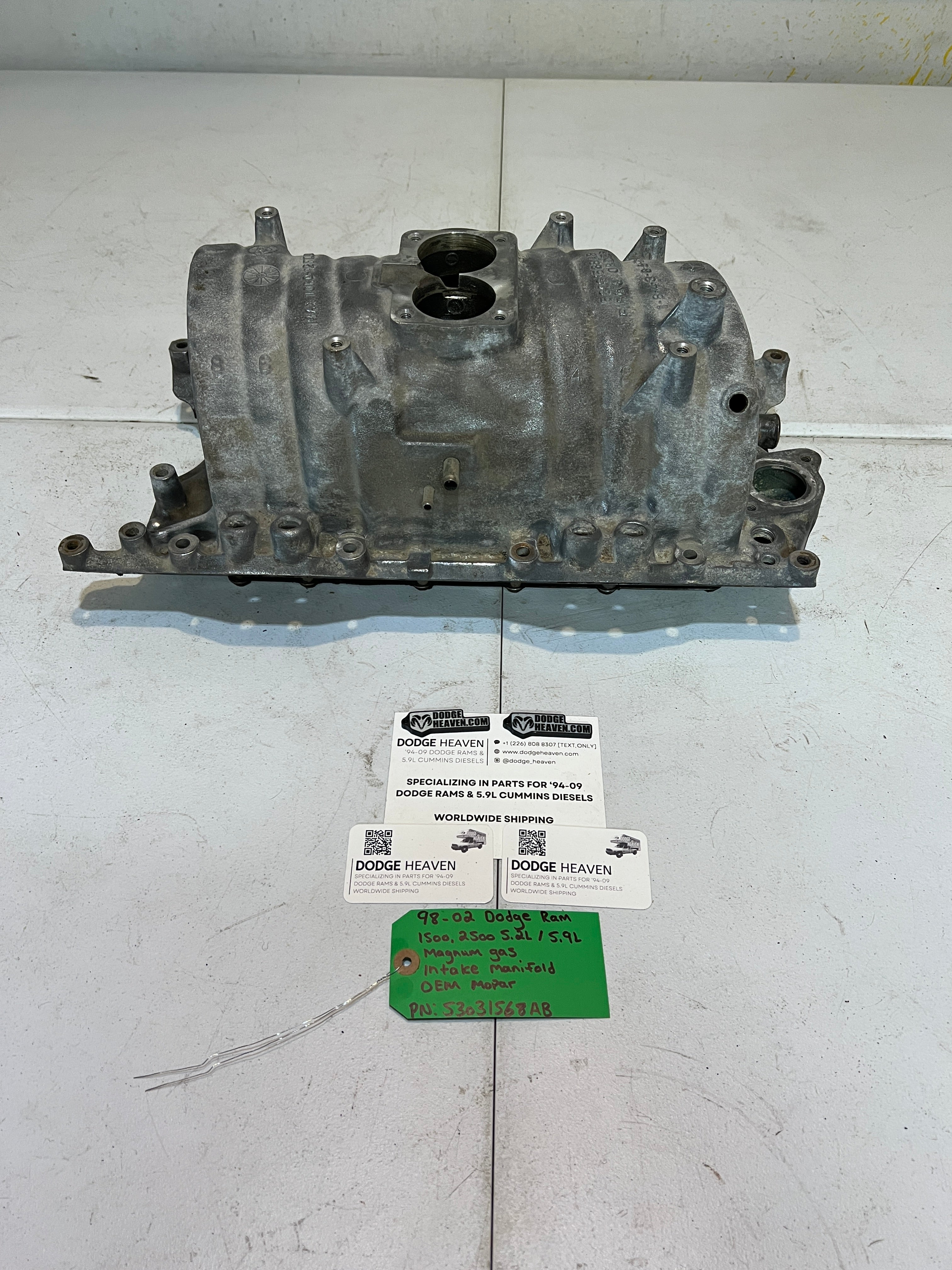 1998-2002 Dodge Ram 5.2L 5.9L Magnum Gas Intake Manifold