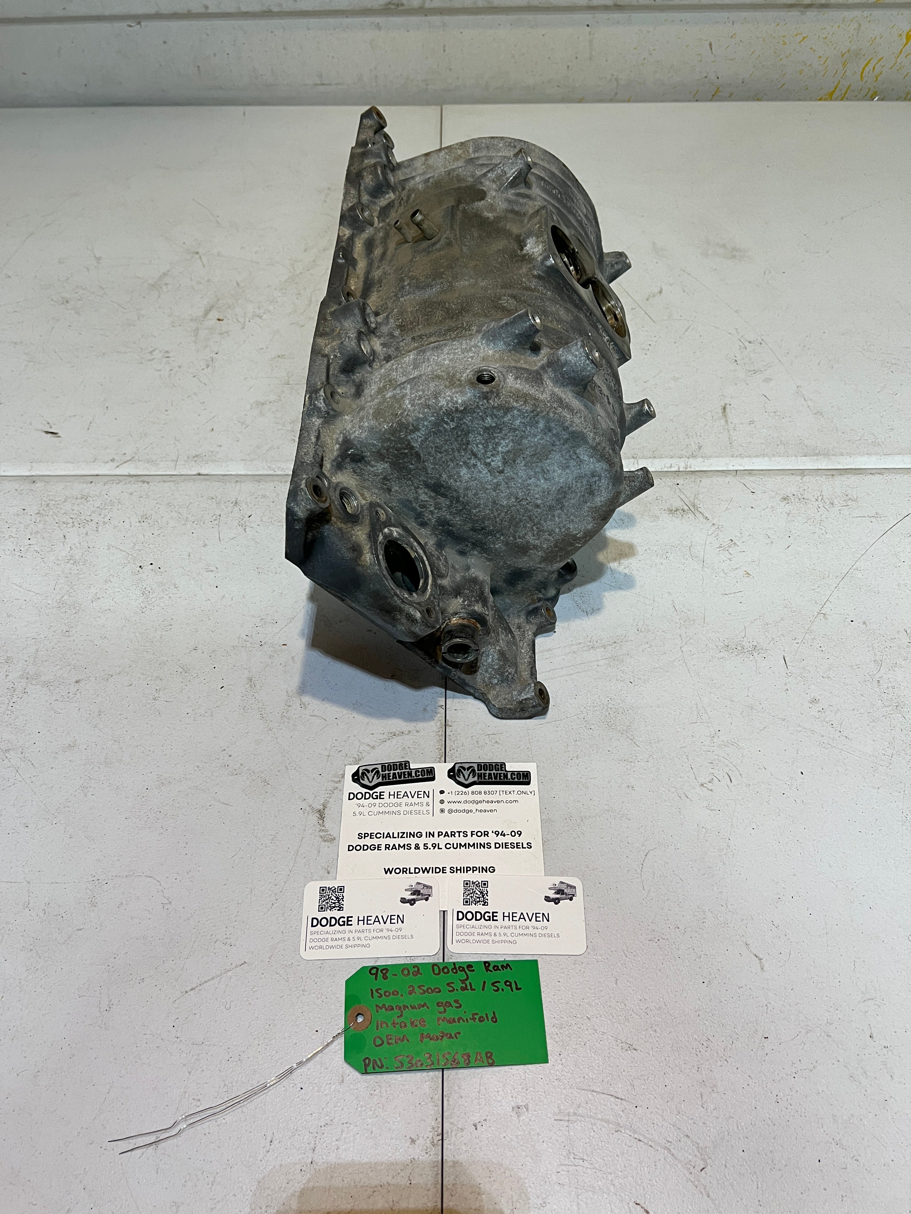 1998-2002 Dodge Ram 5.2L 5.9L Magnum Gas Intake Manifold