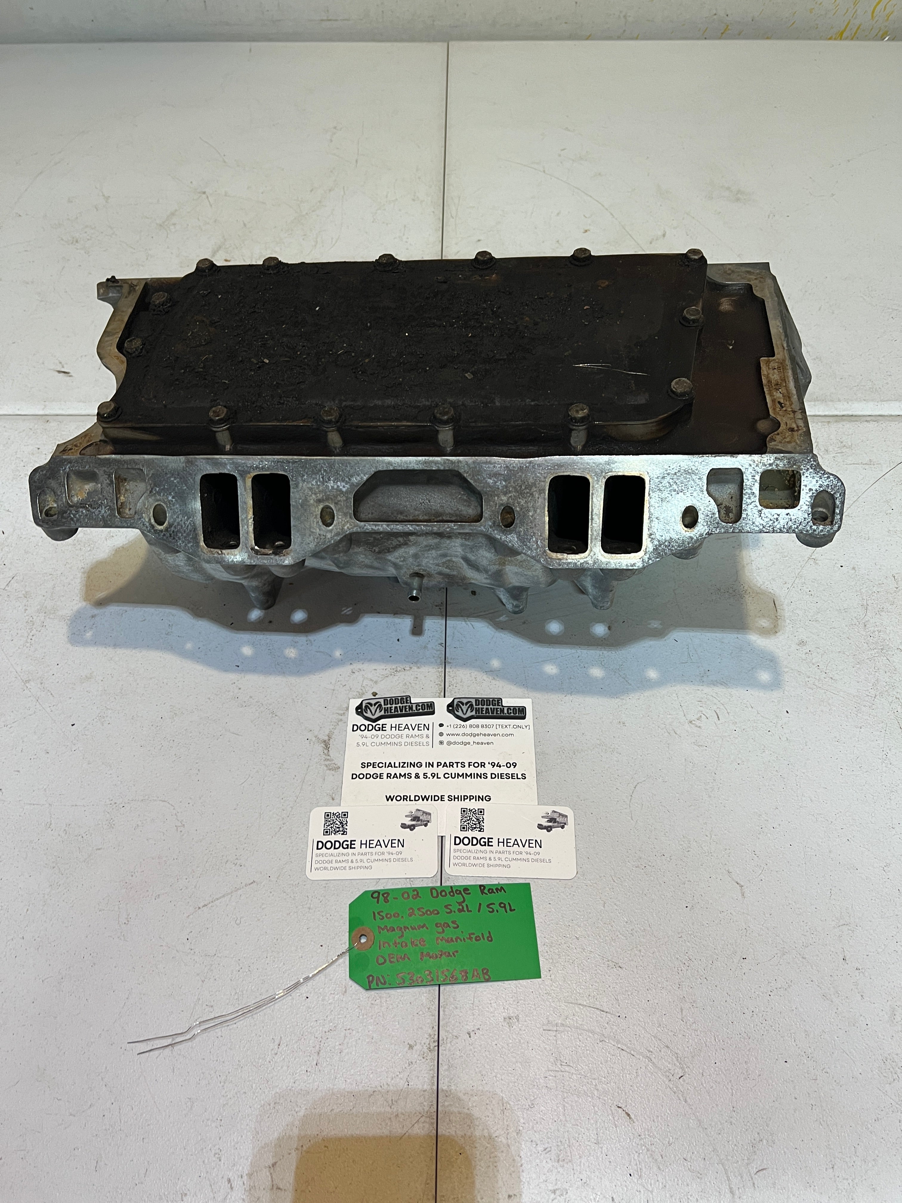 1998-2002 Dodge Ram 5.2L 5.9L Magnum Gas Intake Manifold