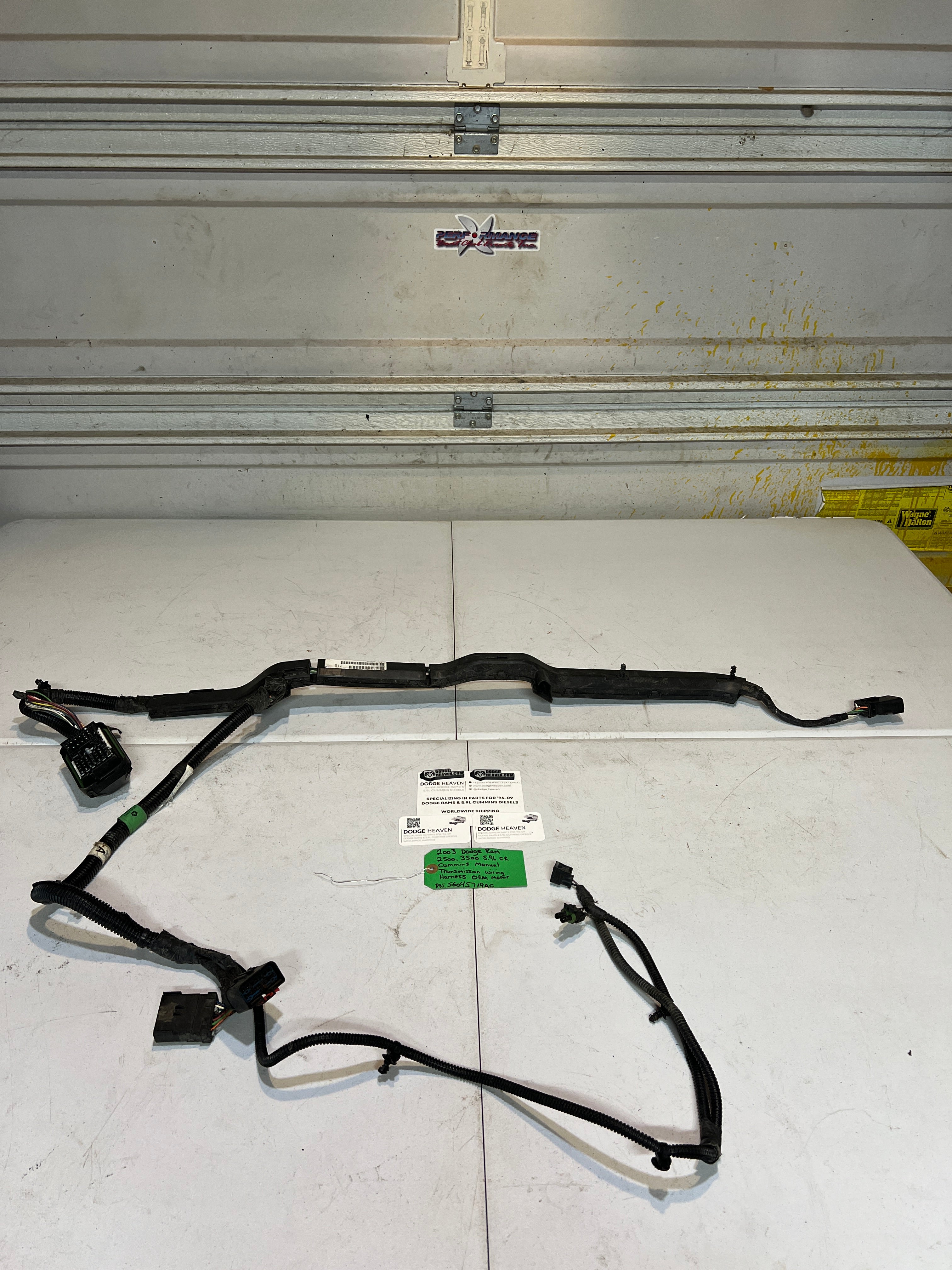 2003-2003 Dodge Ram 2500 3500 5.9L Cummins Manual Trans Wiring Harness