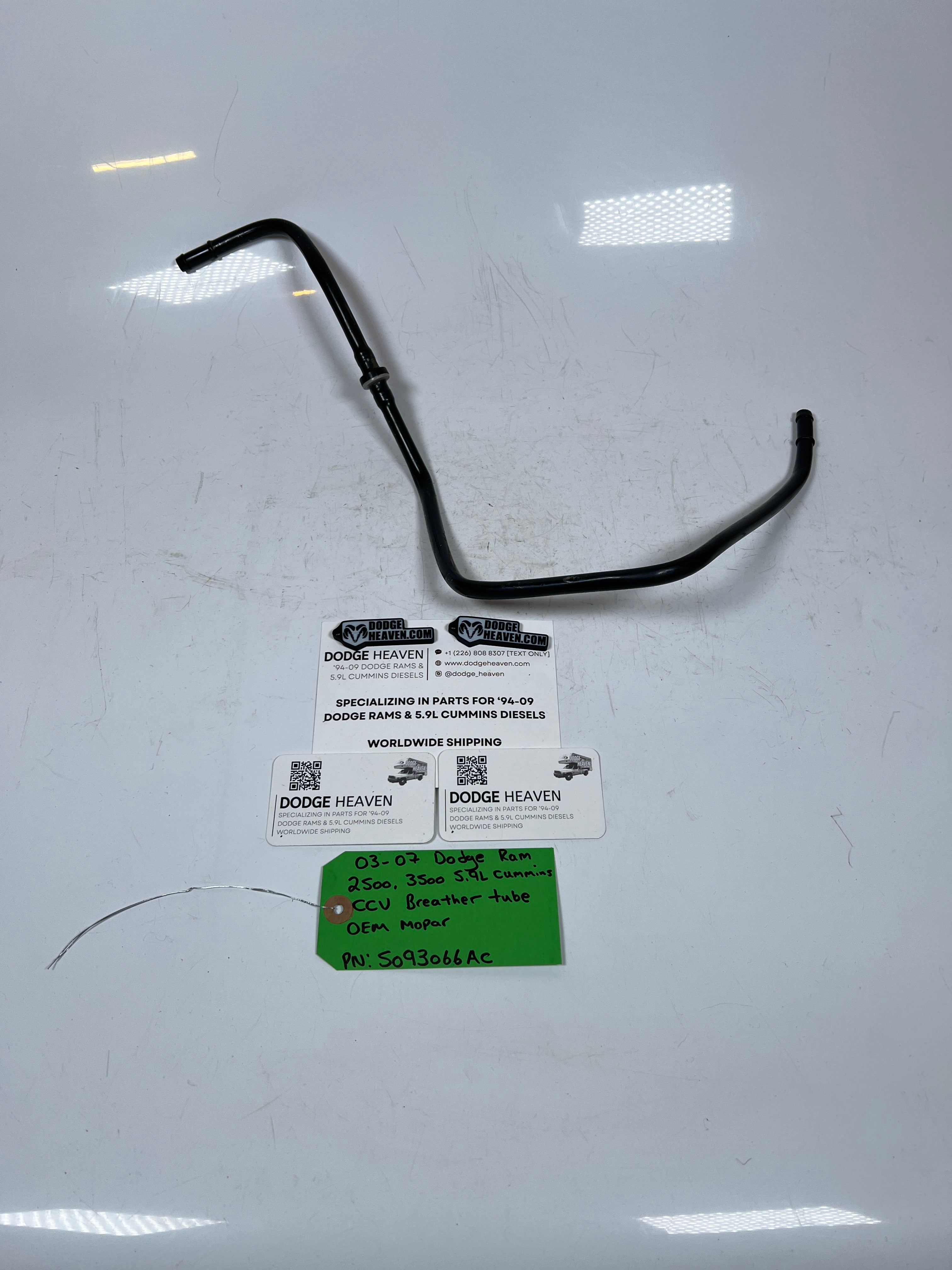 2003-2007 Dodge Ram 2500 3500 5.9L Cummins CCV Breather Tube
