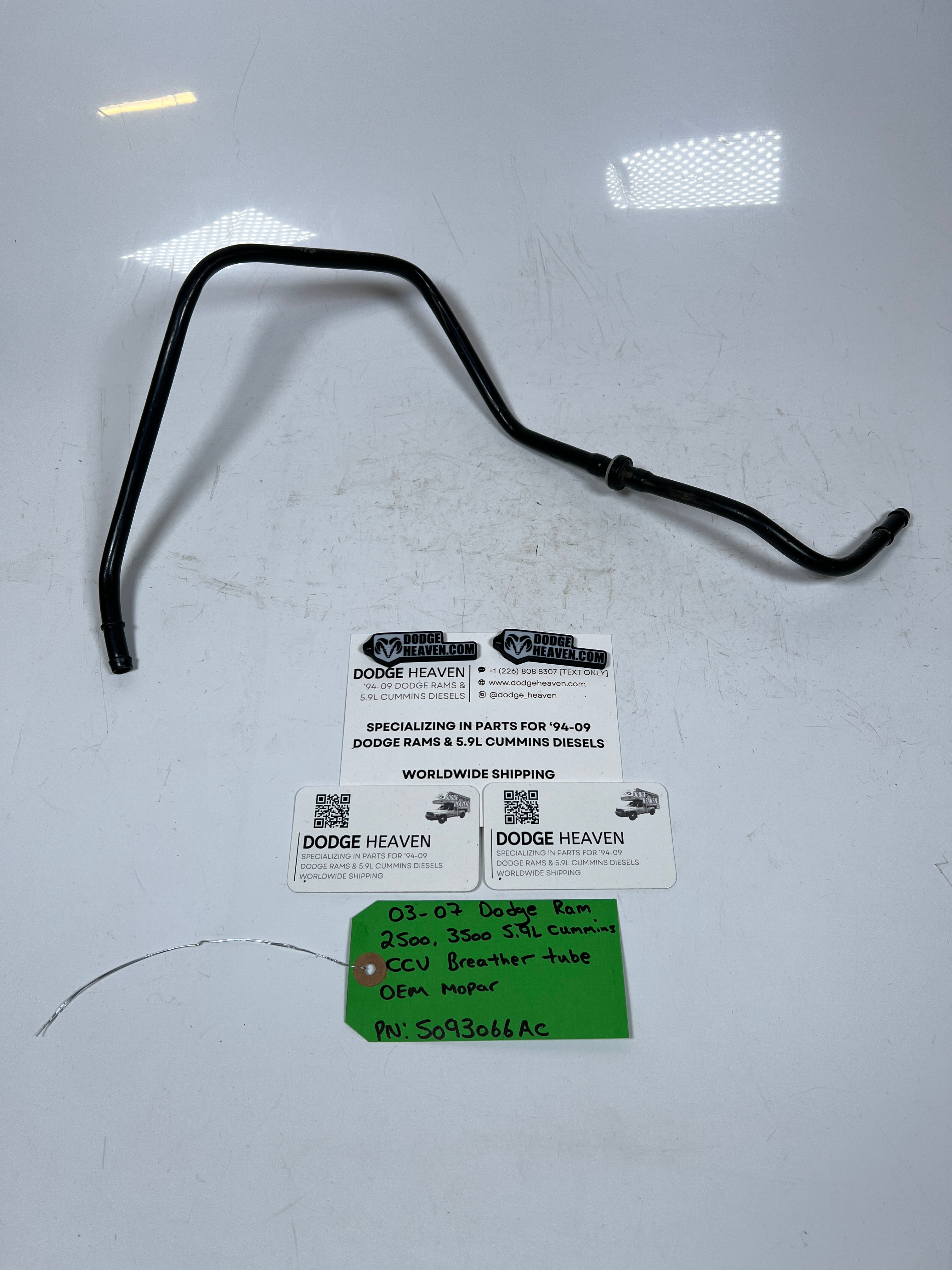 2003-2007 Dodge Ram 2500 3500 5.9L Cummins CCV Breather Tube