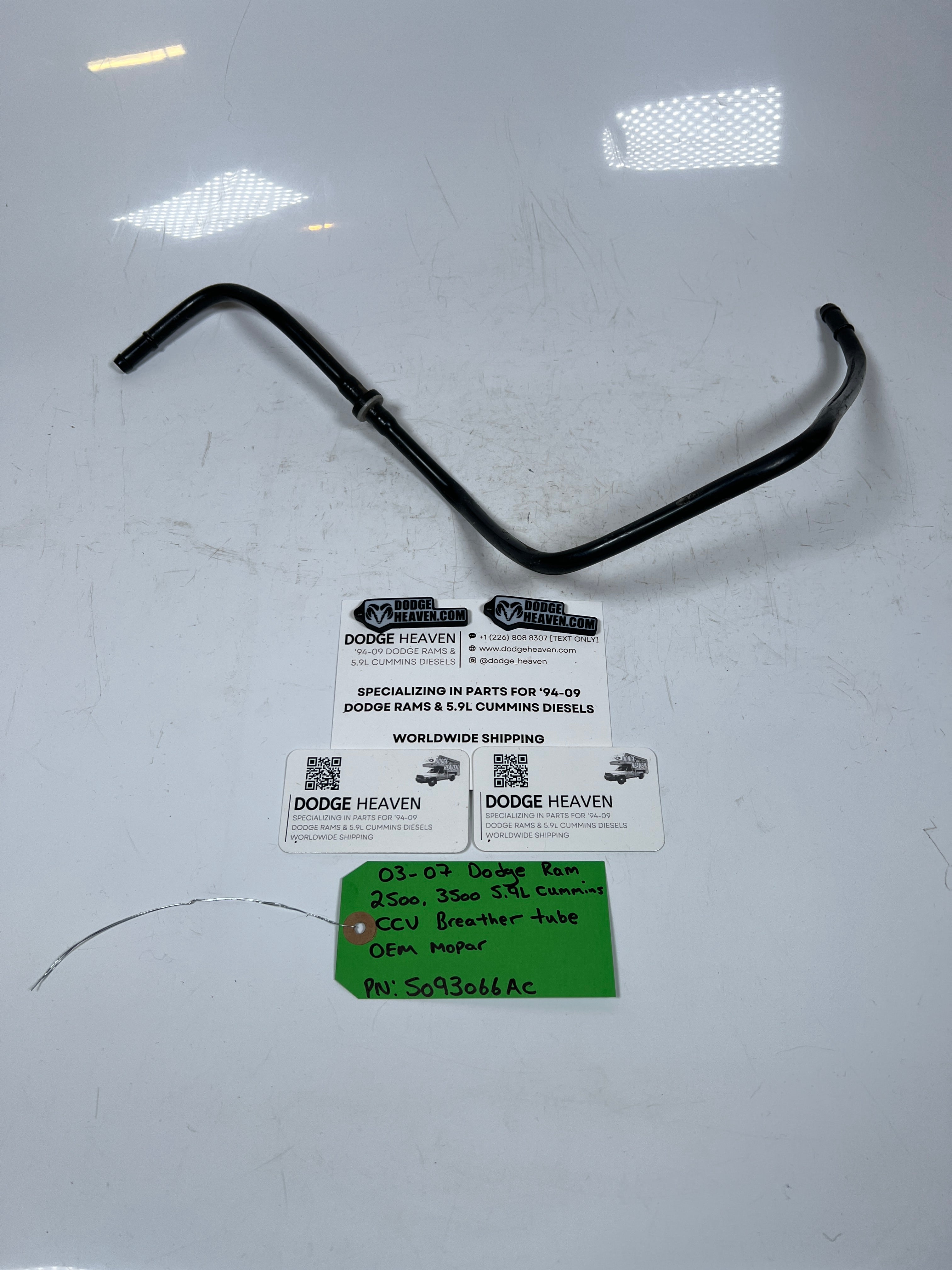 2003-2007 Dodge Ram 2500 3500 5.9L Cummins CCV Breather Tube
