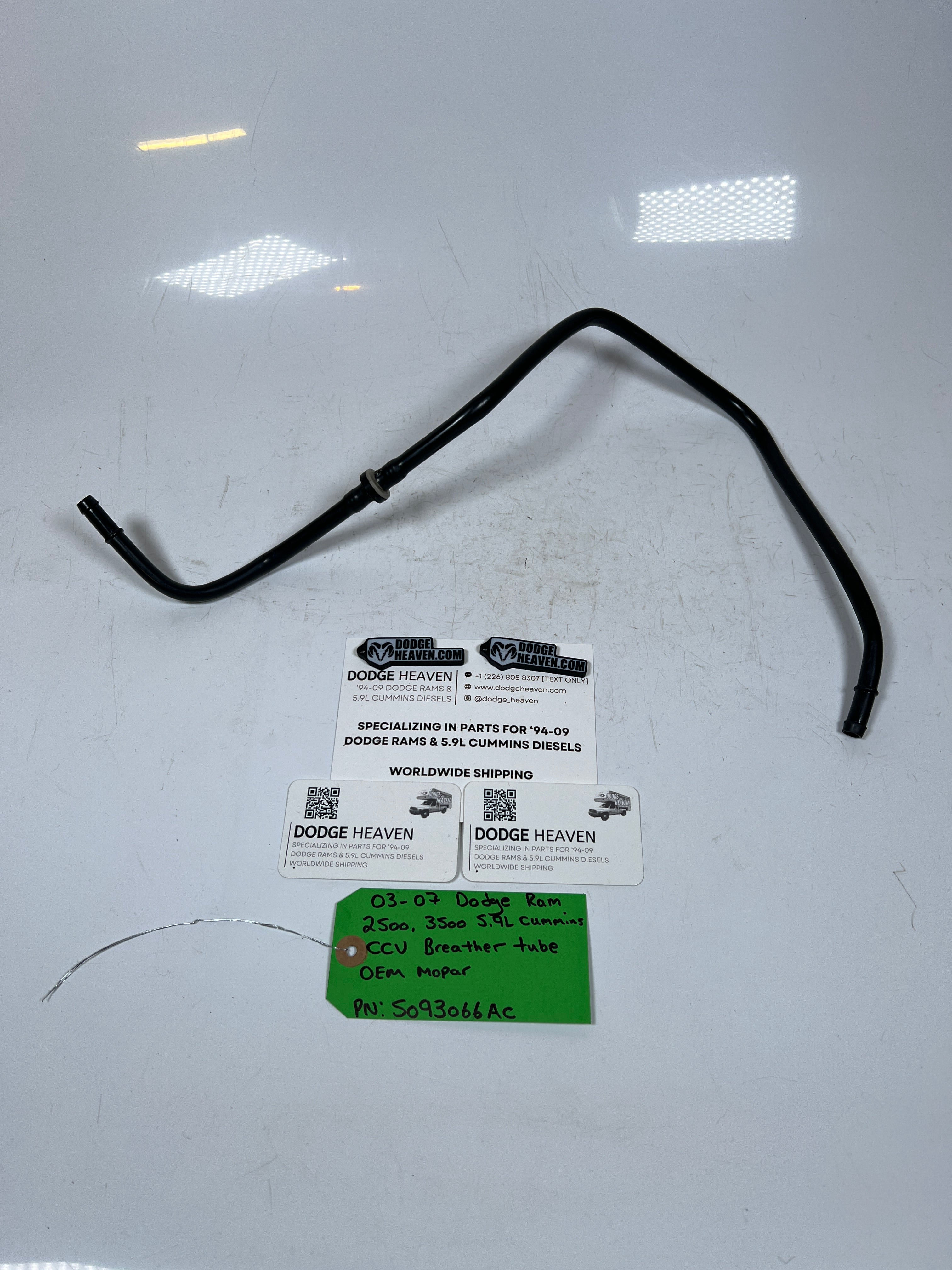 2003-2007 Dodge Ram 2500 3500 5.9L Cummins CCV Breather Tube