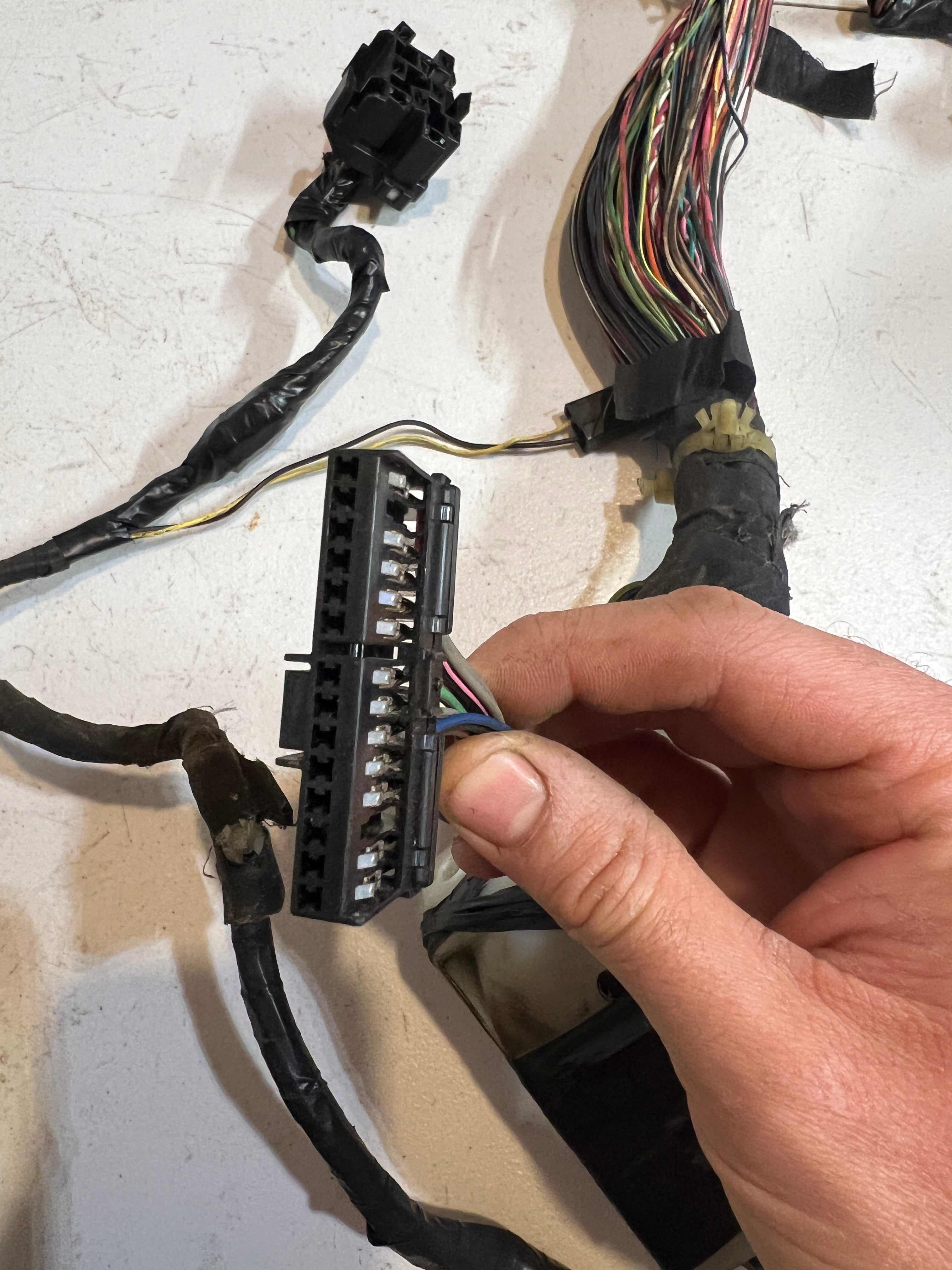 1996-1996 Dodge Ram 1500-3500 Dash Wiring Harness