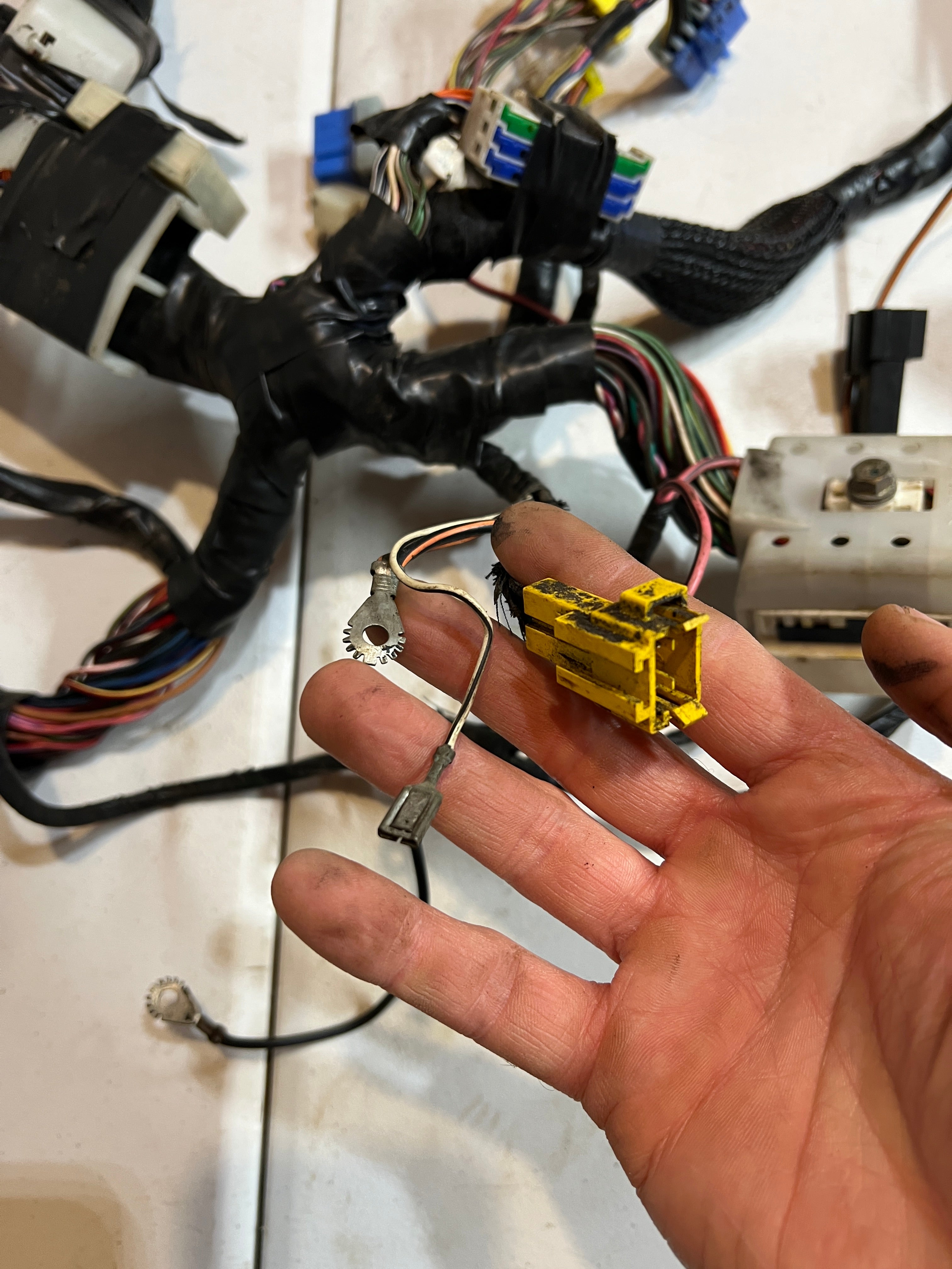 1996-1996 Dodge Ram 1500-3500 Dash Wiring Harness
