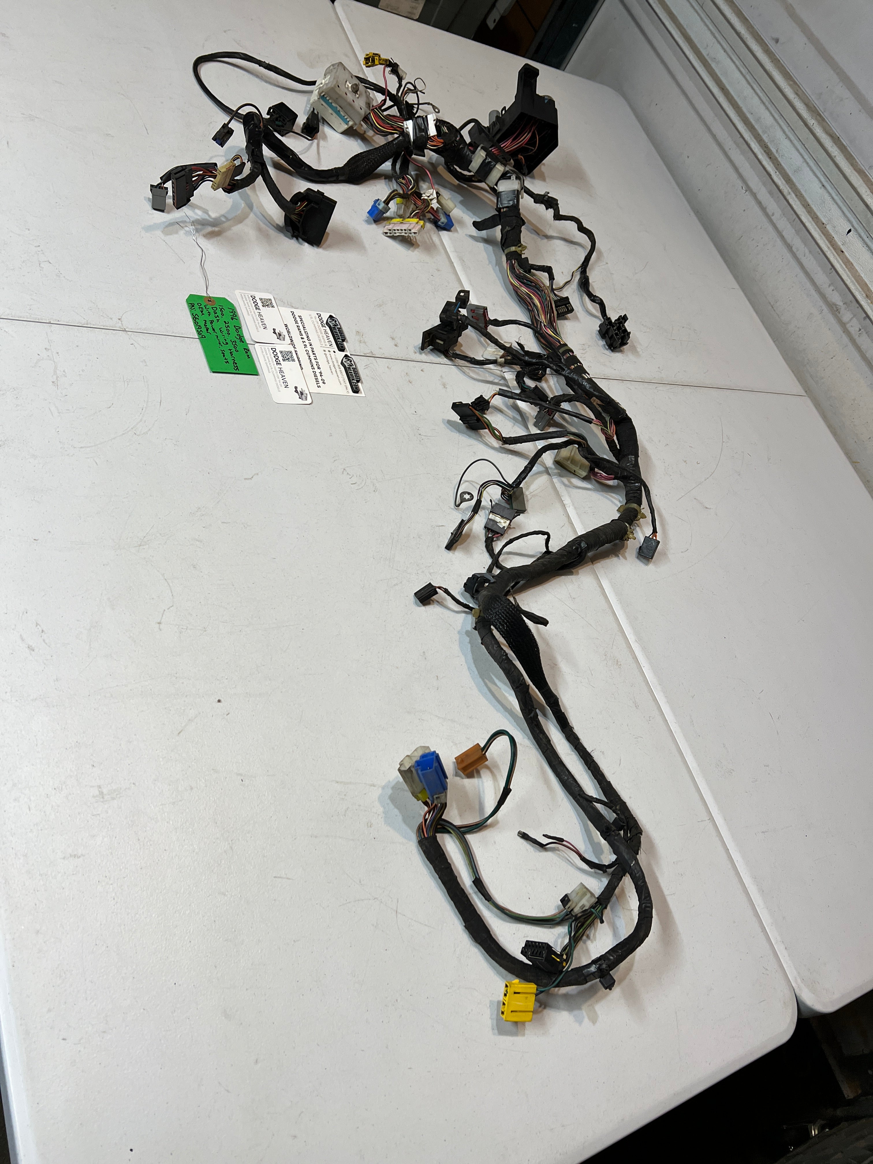 1996-1996 Dodge Ram 1500-3500 Dash Wiring Harness