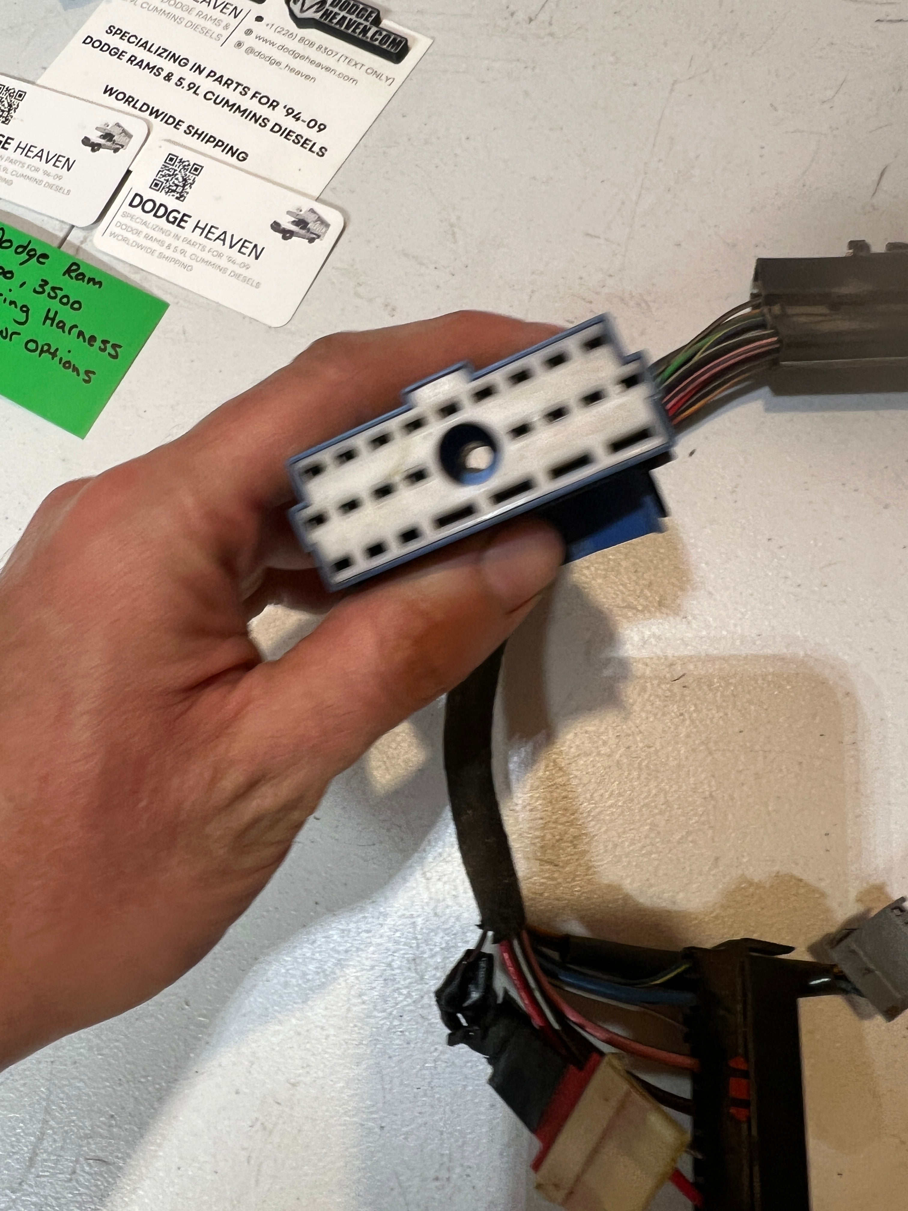 1997-1997 Dodge Ram 1500 2500 3500 Dash Wiring Harness