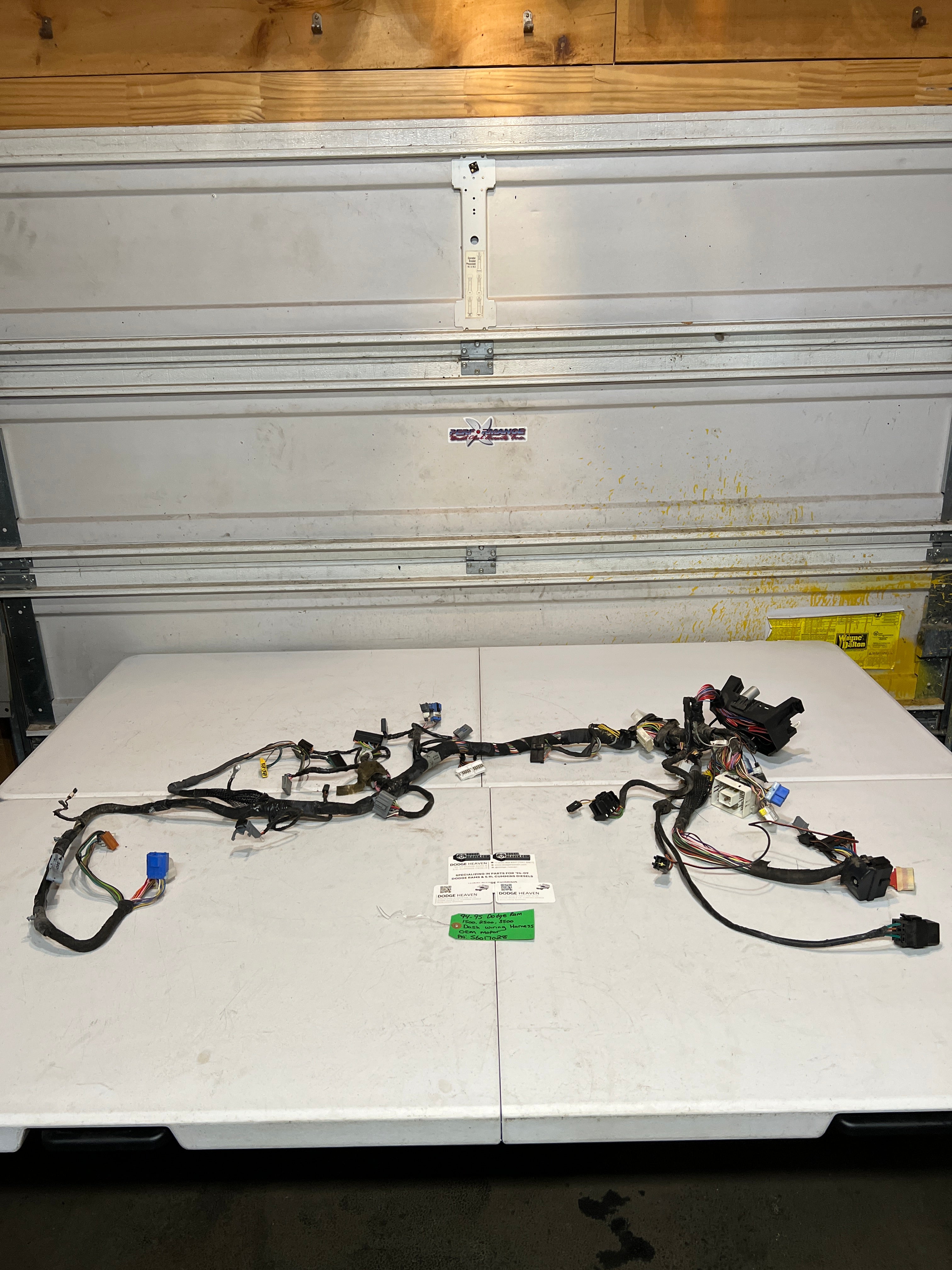 1994-1995 Dodge Ram 1500 2500 3500 Dash Wiring Harness