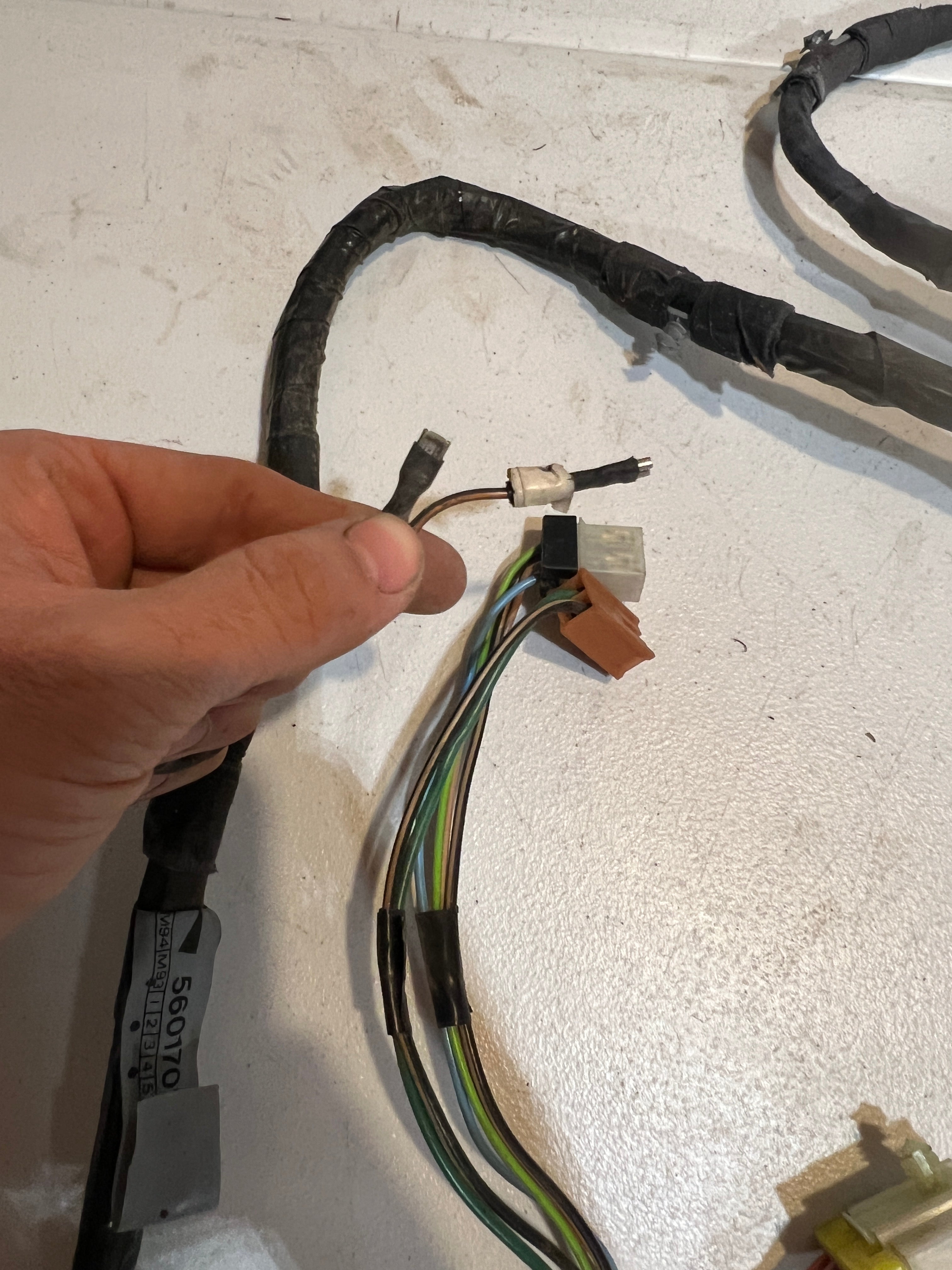 1994-1995 Dodge Ram 1500 2500 3500 Dash Wiring Harness