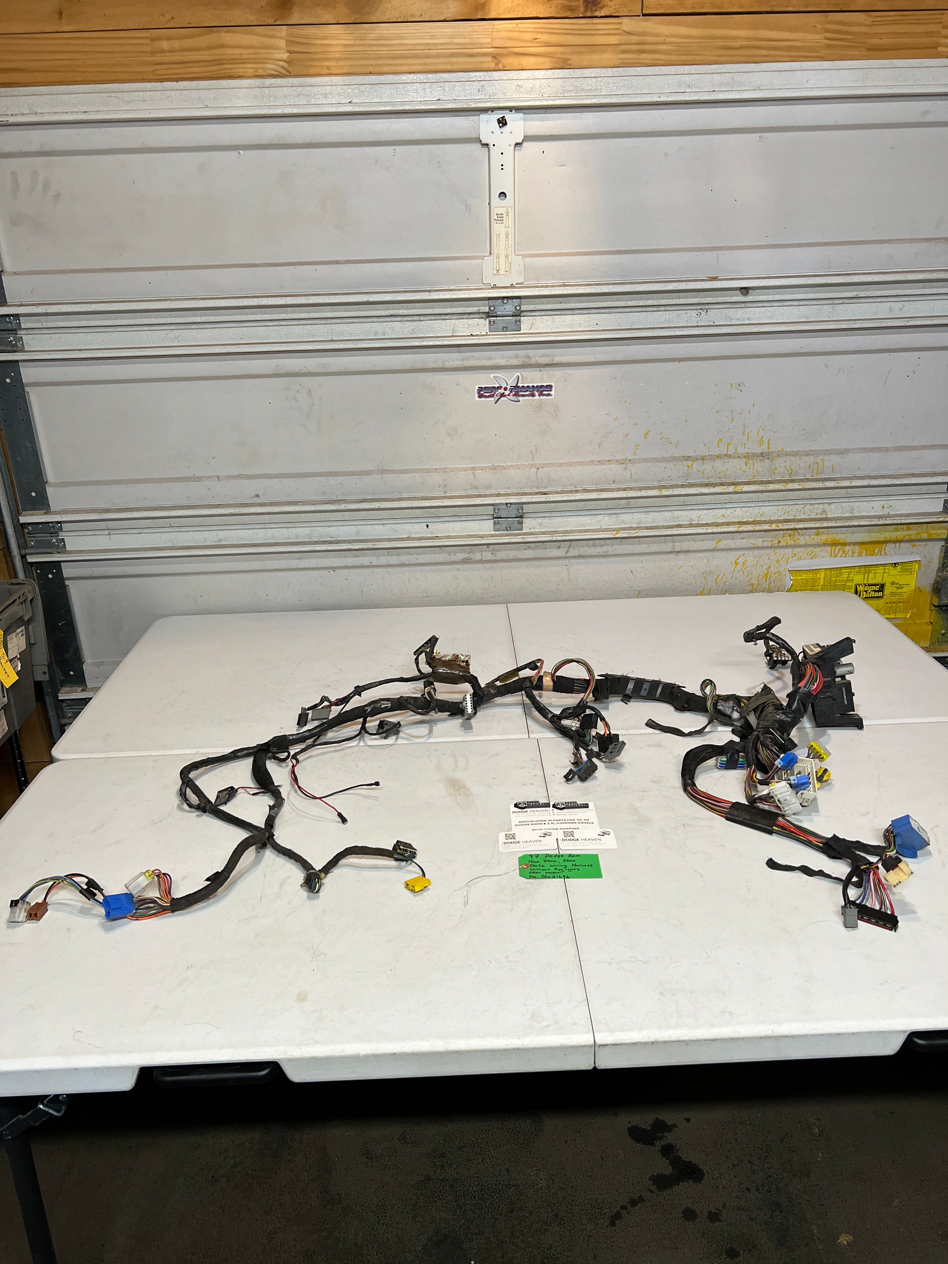 1997-1997 Dodge Ram 1500 2500 3500 Dash Wiring Harness