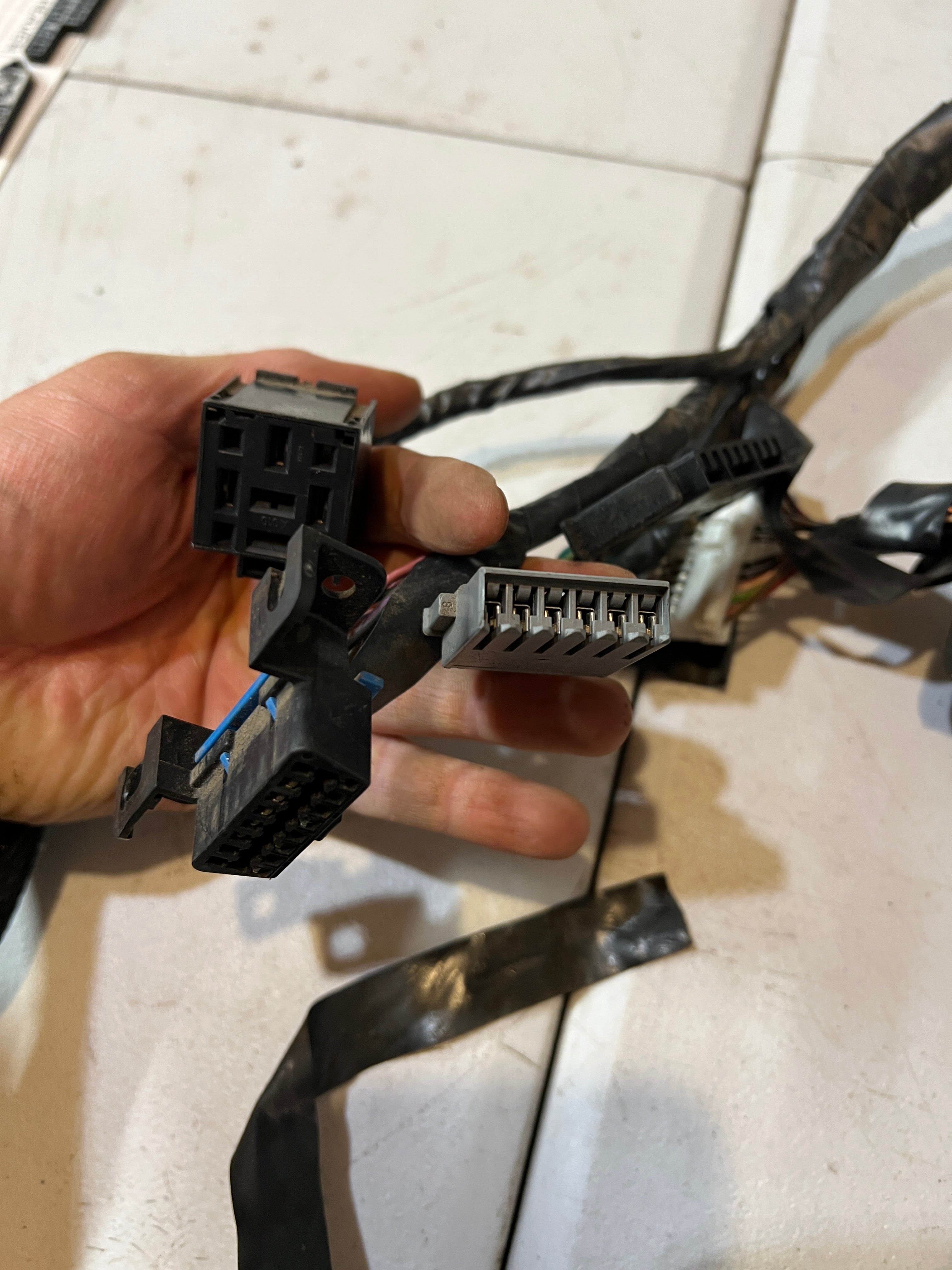 1997-1997 Dodge Ram 1500 2500 3500 Dash Wiring Harness