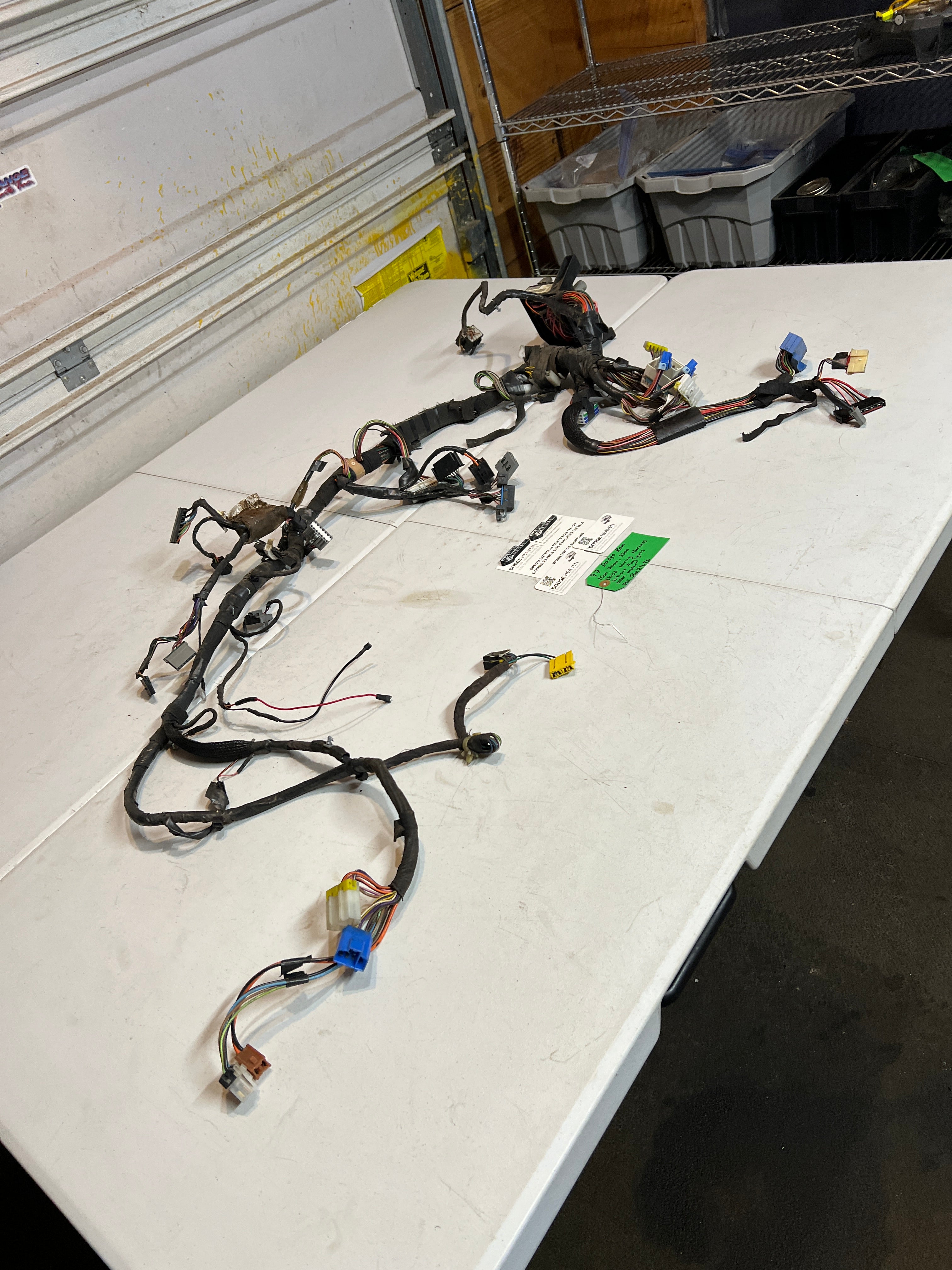 1997-1997 Dodge Ram 1500 2500 3500 Dash Wiring Harness