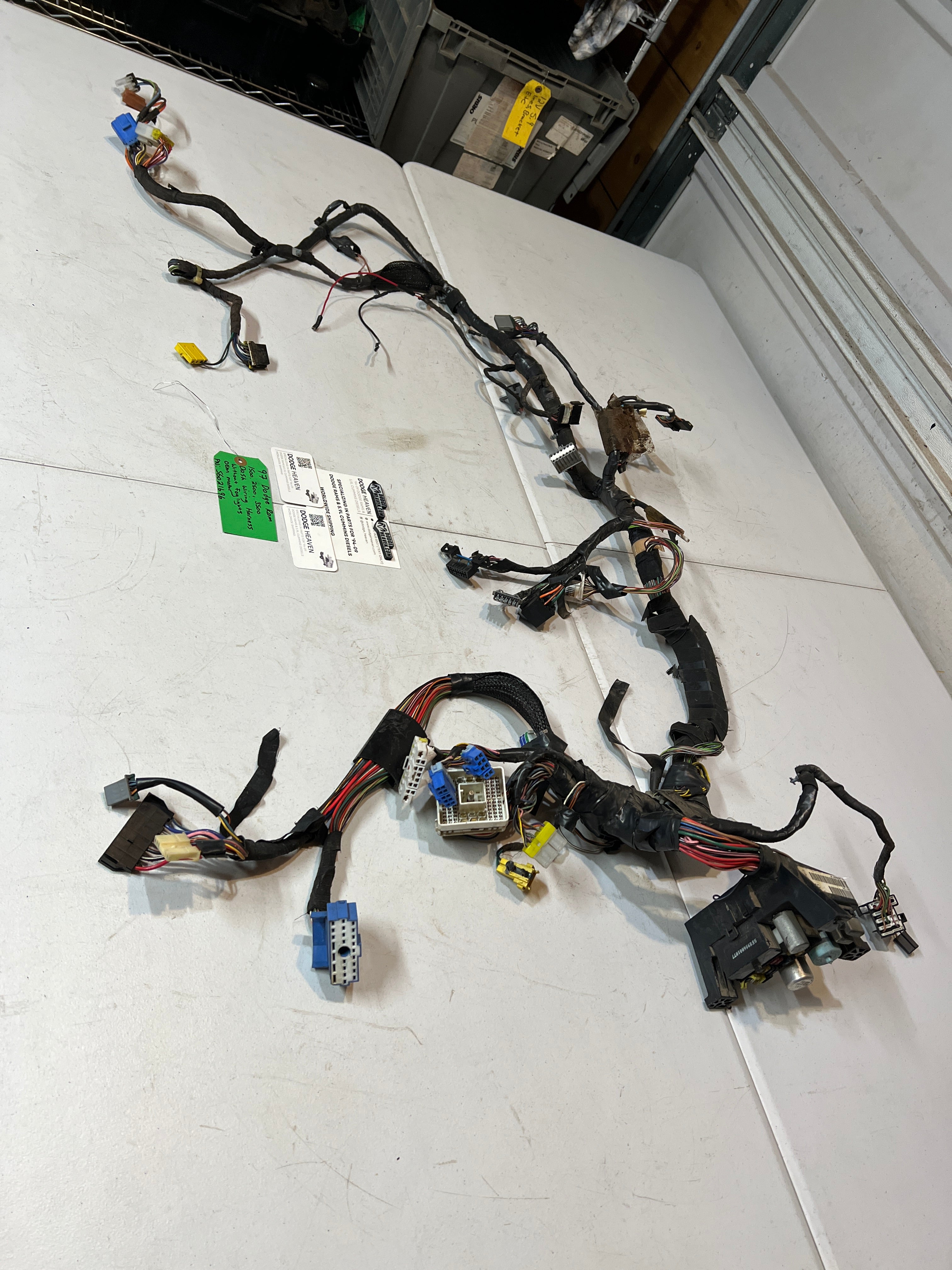 1997-1997 Dodge Ram 1500 2500 3500 Dash Wiring Harness