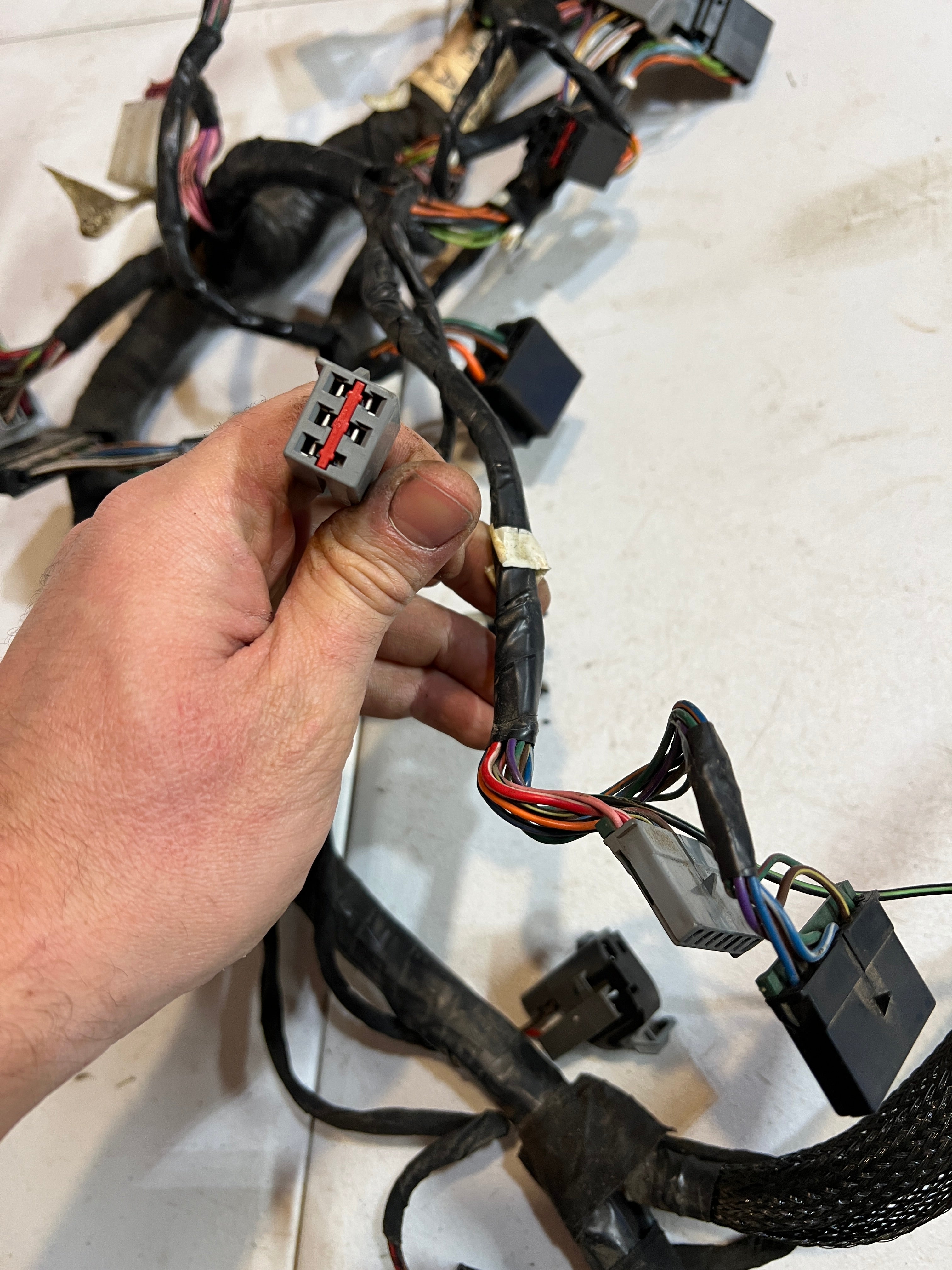 1997-1997 Dodge Ram 1500 2500 3500 Dash Wiring Harness With Fog Lights
