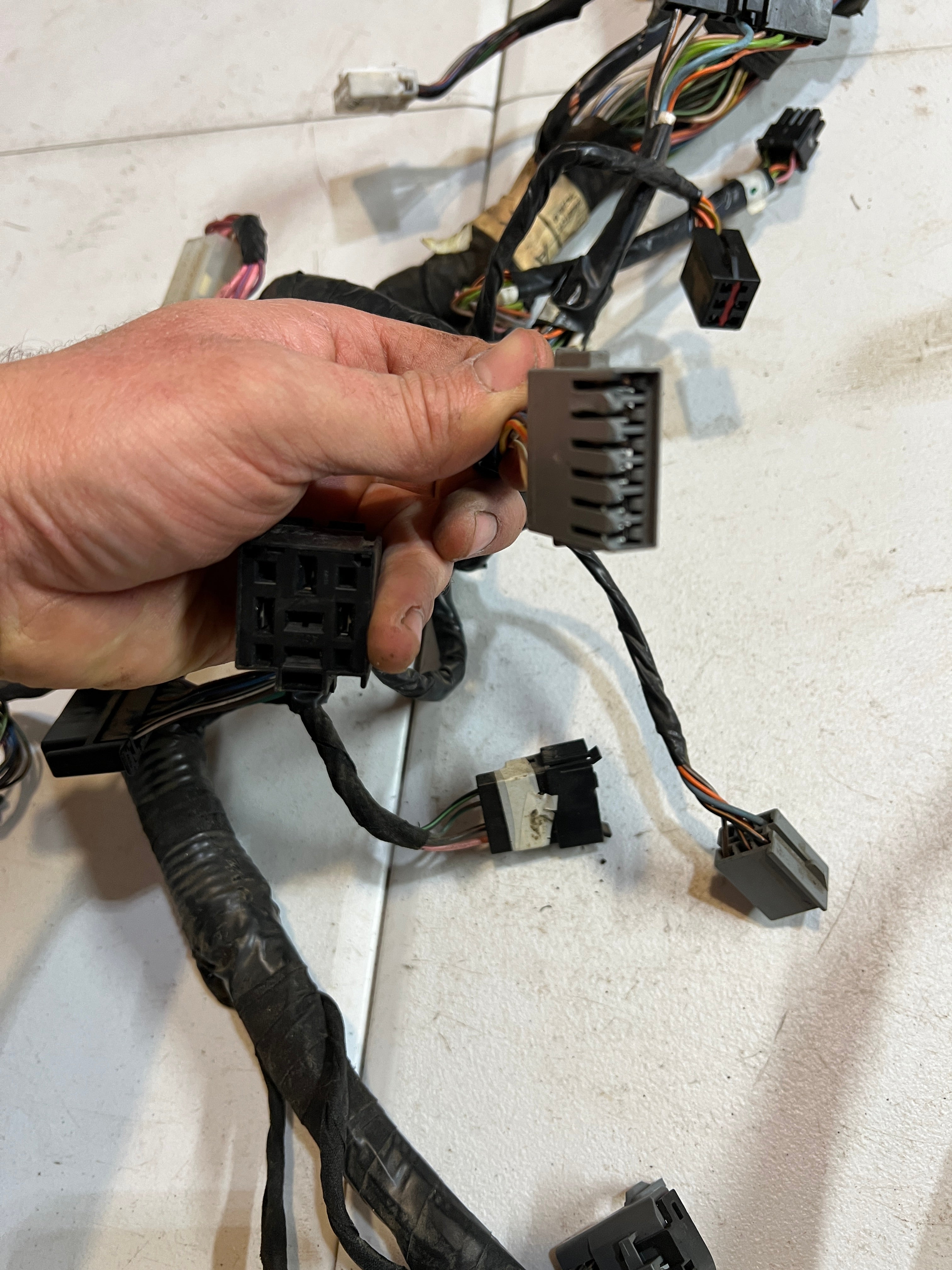 1997-1997 Dodge Ram 1500 2500 3500 Dash Wiring Harness With Fog Lights