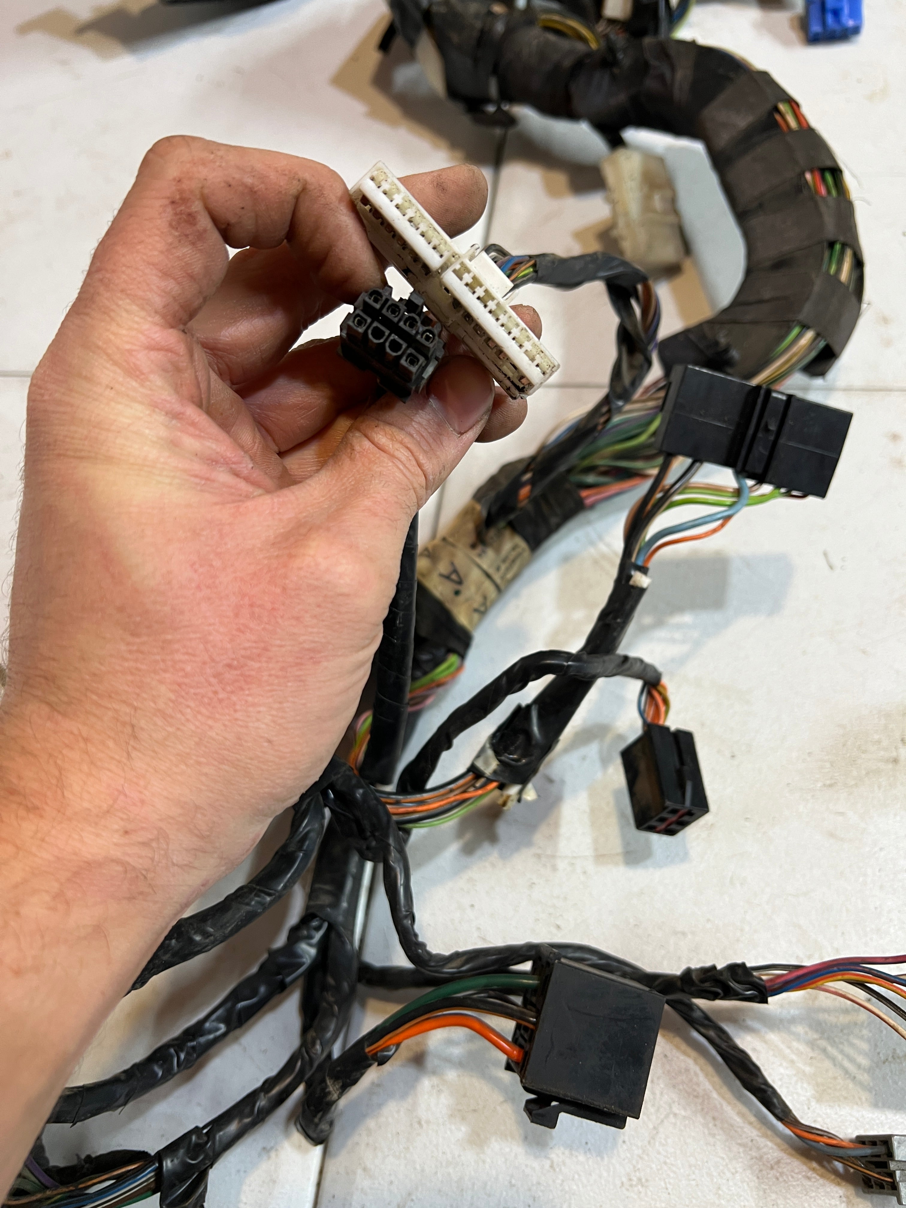 1997-1997 Dodge Ram 1500 2500 3500 Dash Wiring Harness With Fog Lights