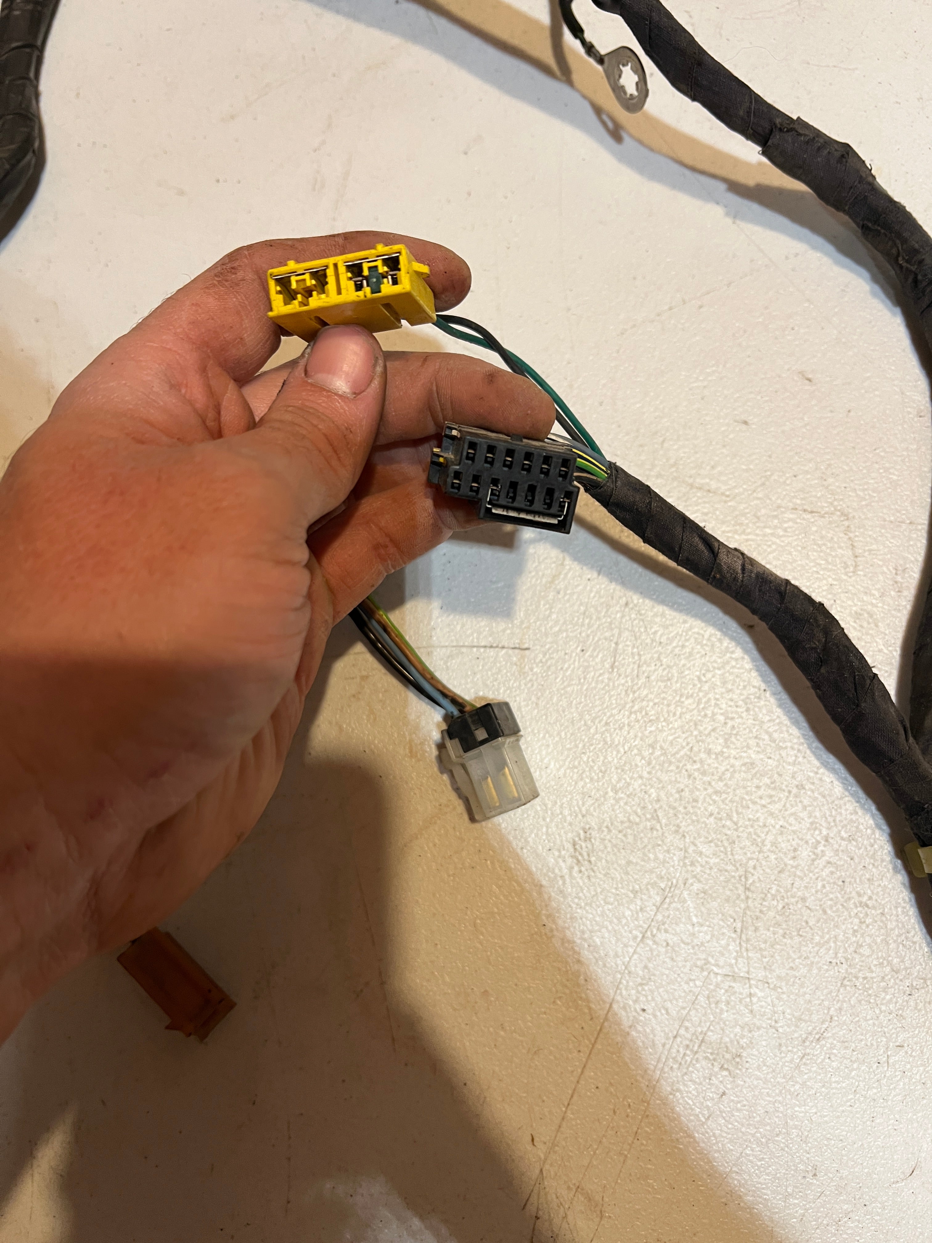 1997-1997 Dodge Ram 1500 2500 3500 Dash Wiring Harness With Fog Lights