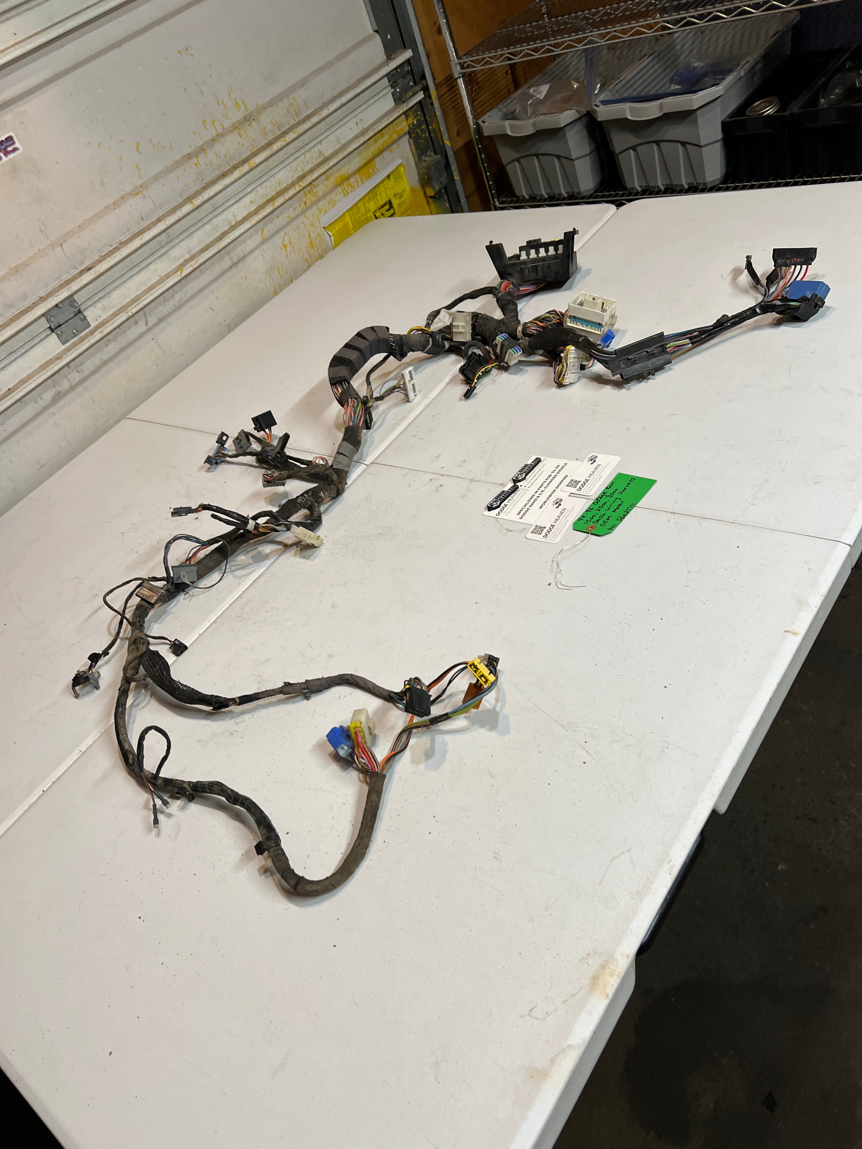 1994-1996 Dodge Ram 1500 2500 3500 Dash Wiring Harness