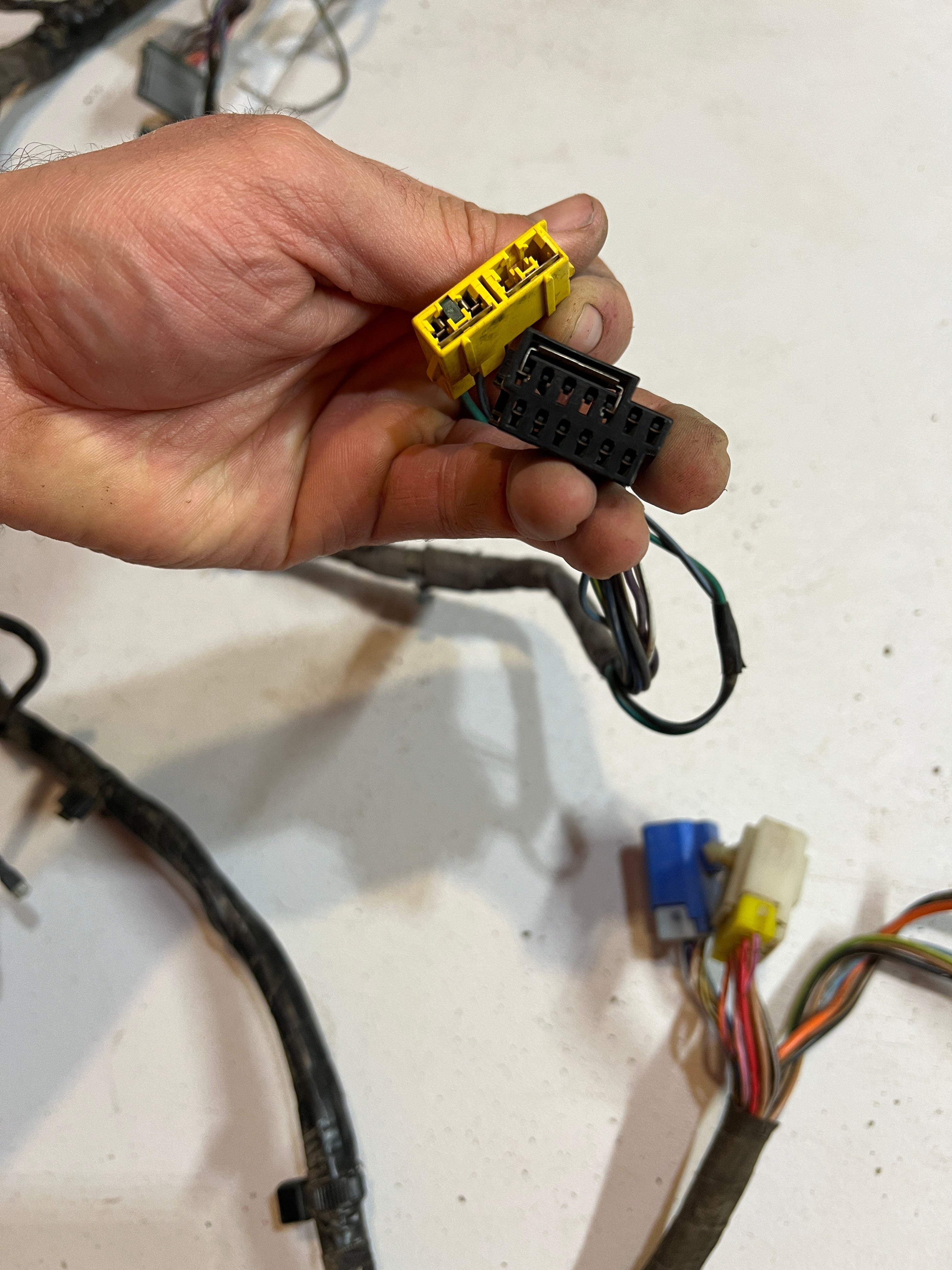 1994-1996 Dodge Ram 1500 2500 3500 Dash Wiring Harness
