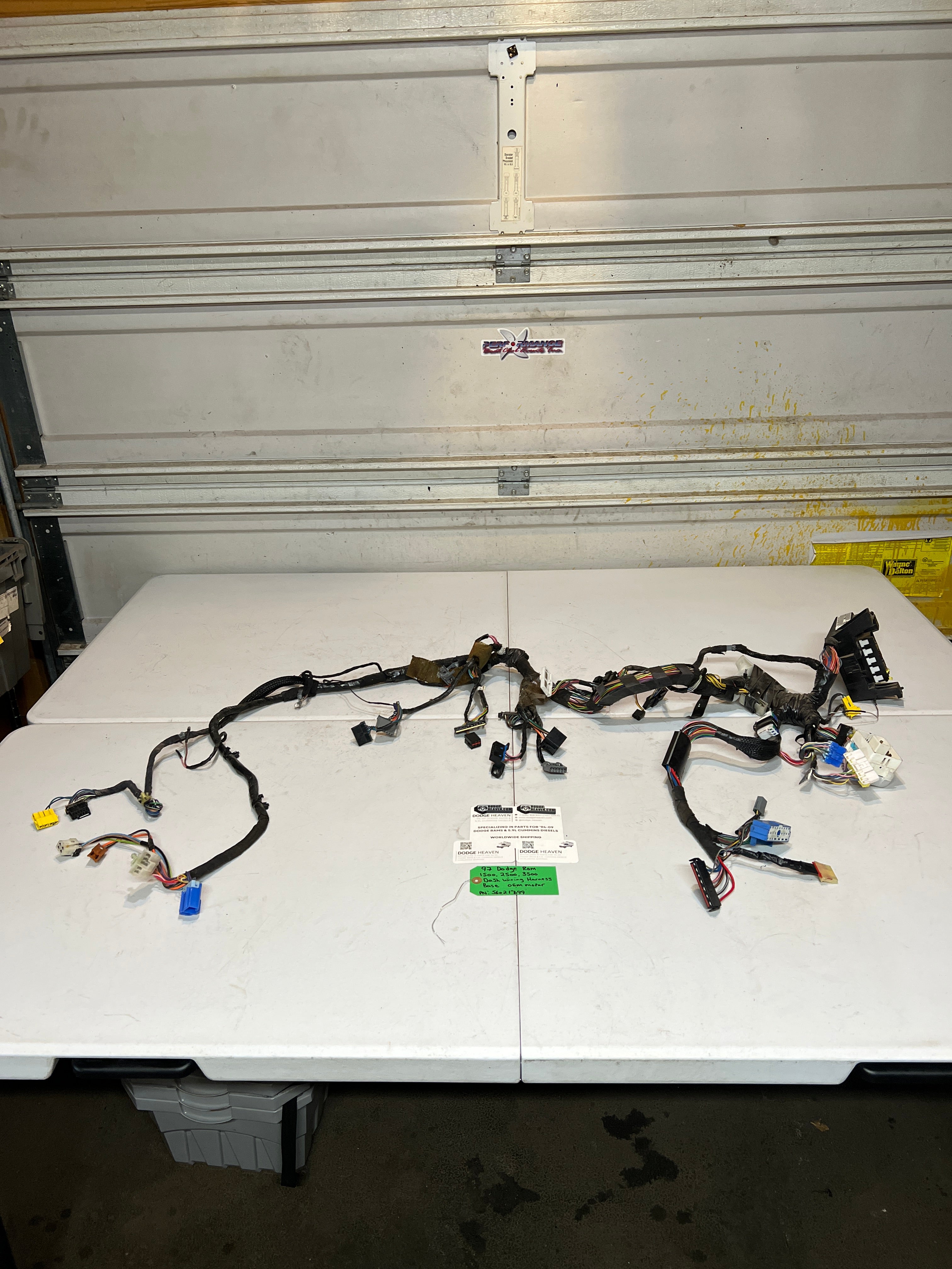 1997 Dodge Ram 1500 2500 3500 Dash Wiring Harness