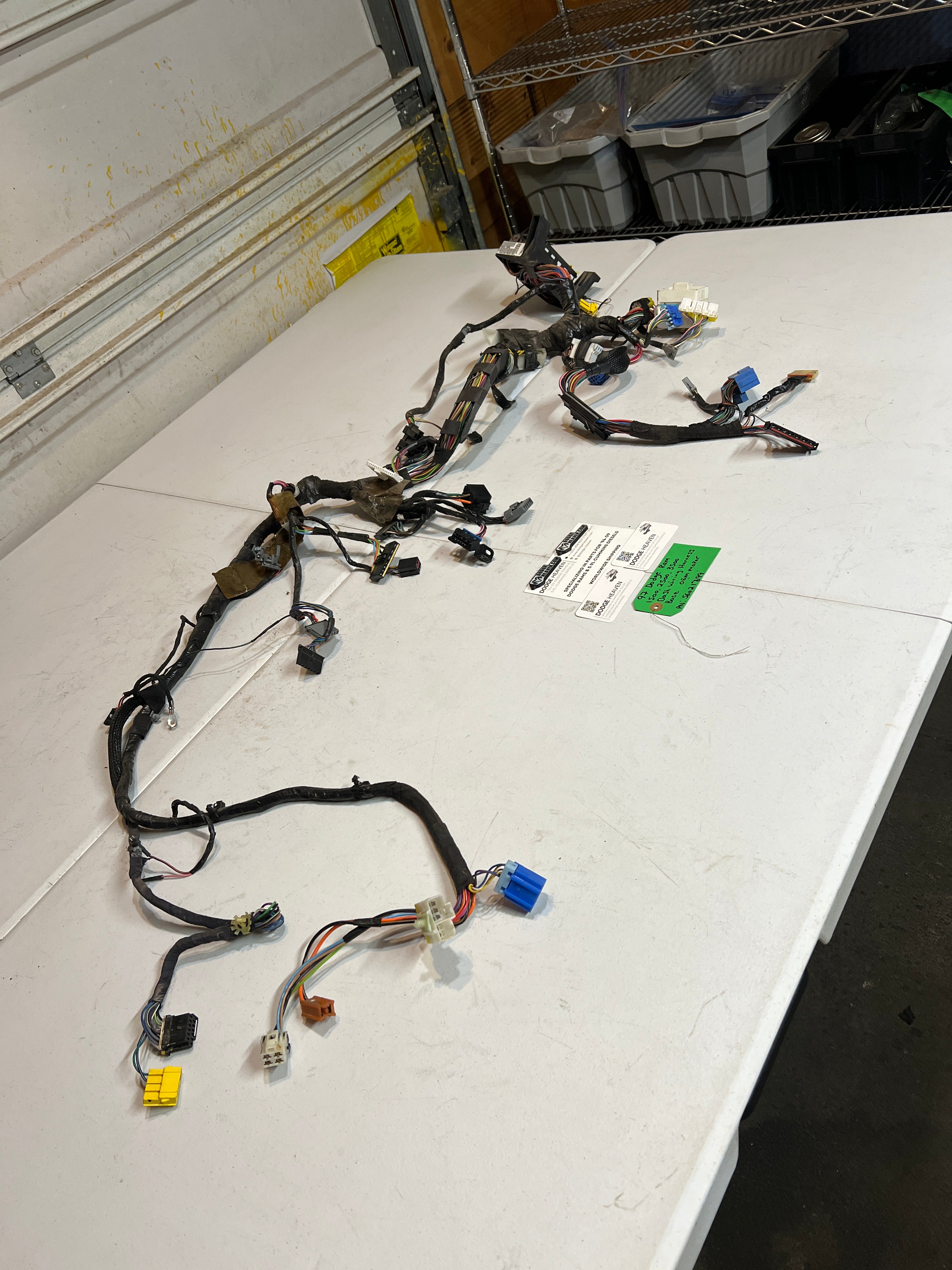 1997 Dodge Ram 1500 2500 3500 Dash Wiring Harness
