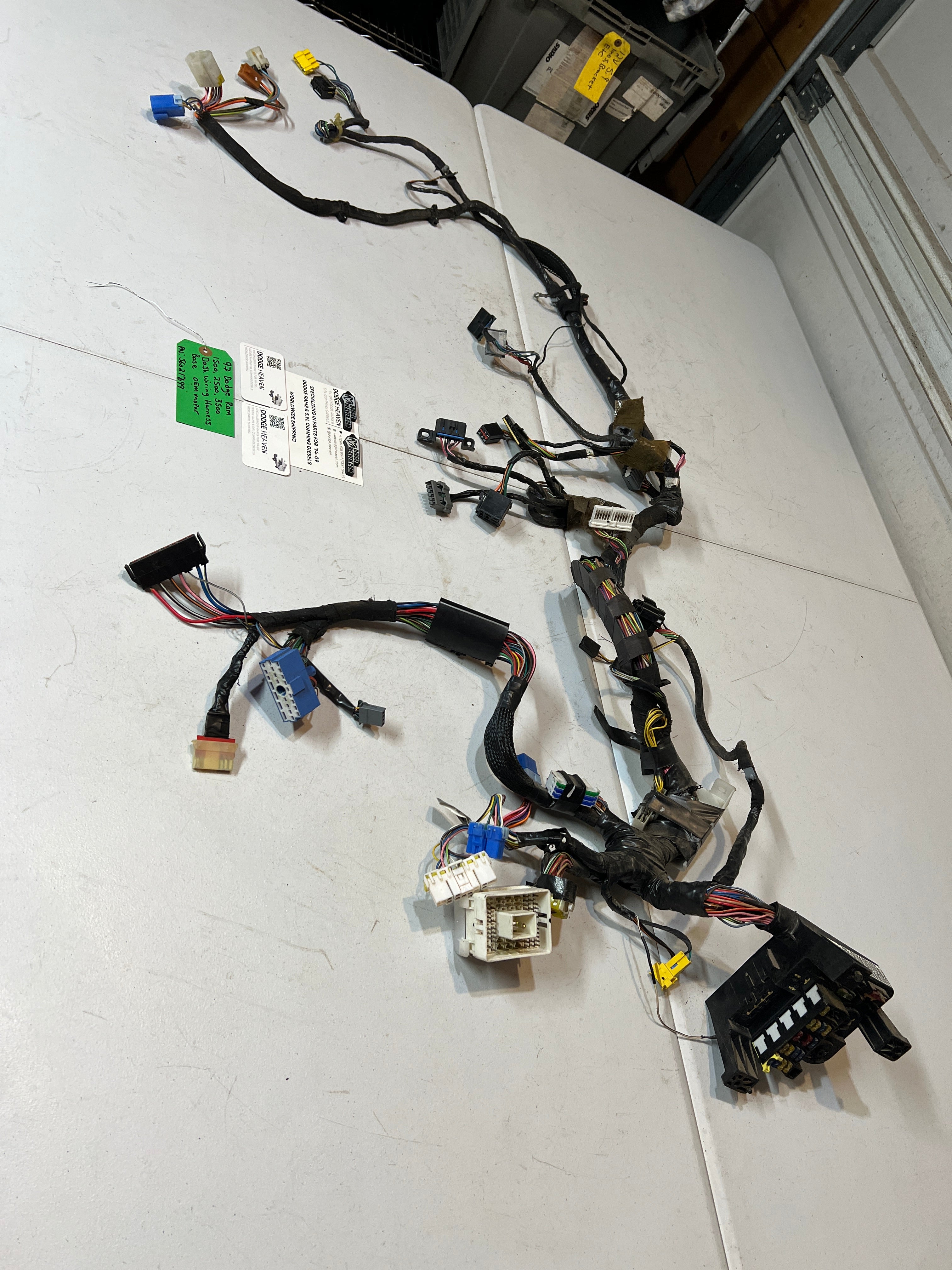 1997 Dodge Ram 1500 2500 3500 Dash Wiring Harness