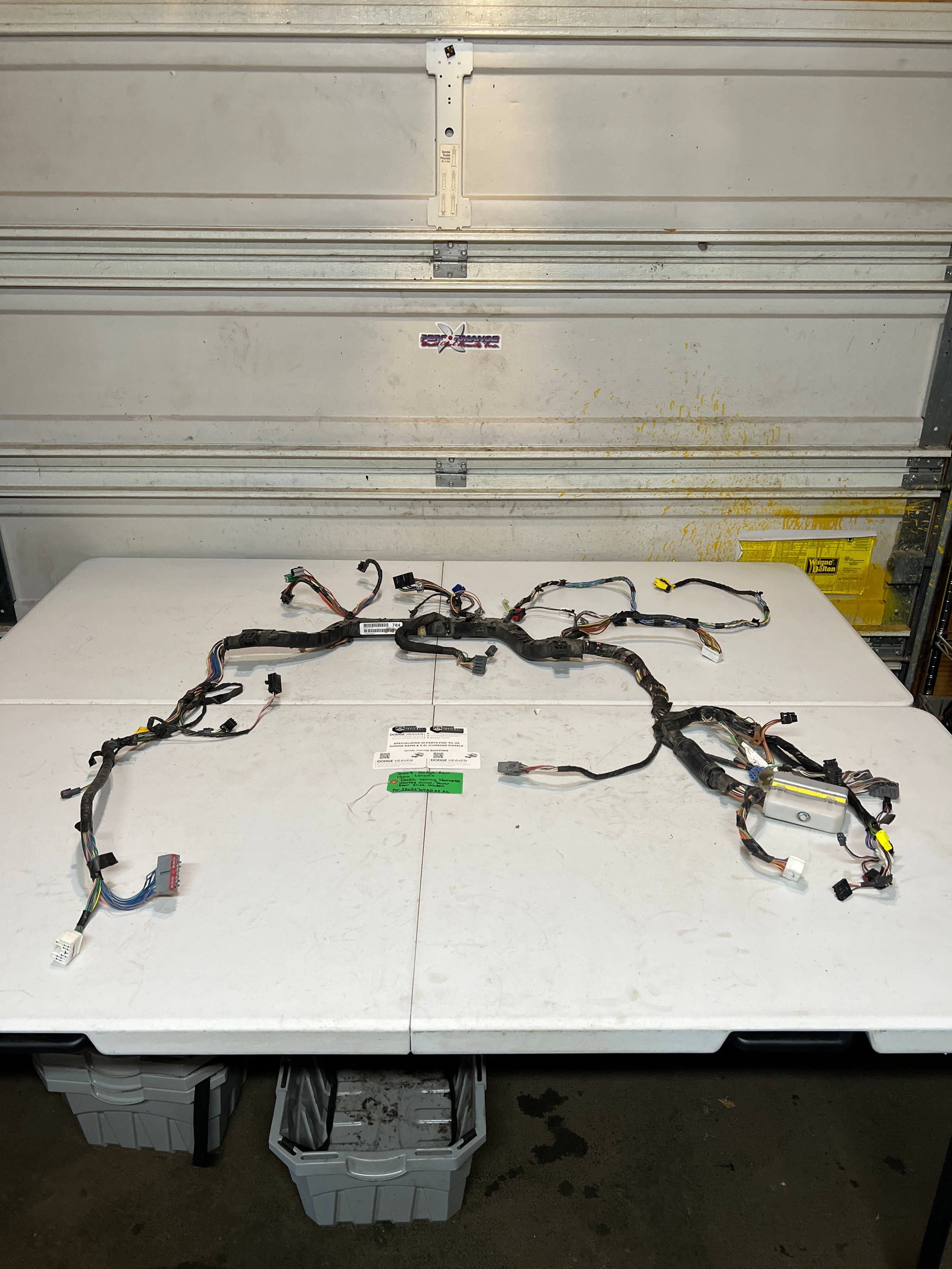 2008-2008 Dodge Ram 1500 Laramie Dash Wiring Harness Rear Slide