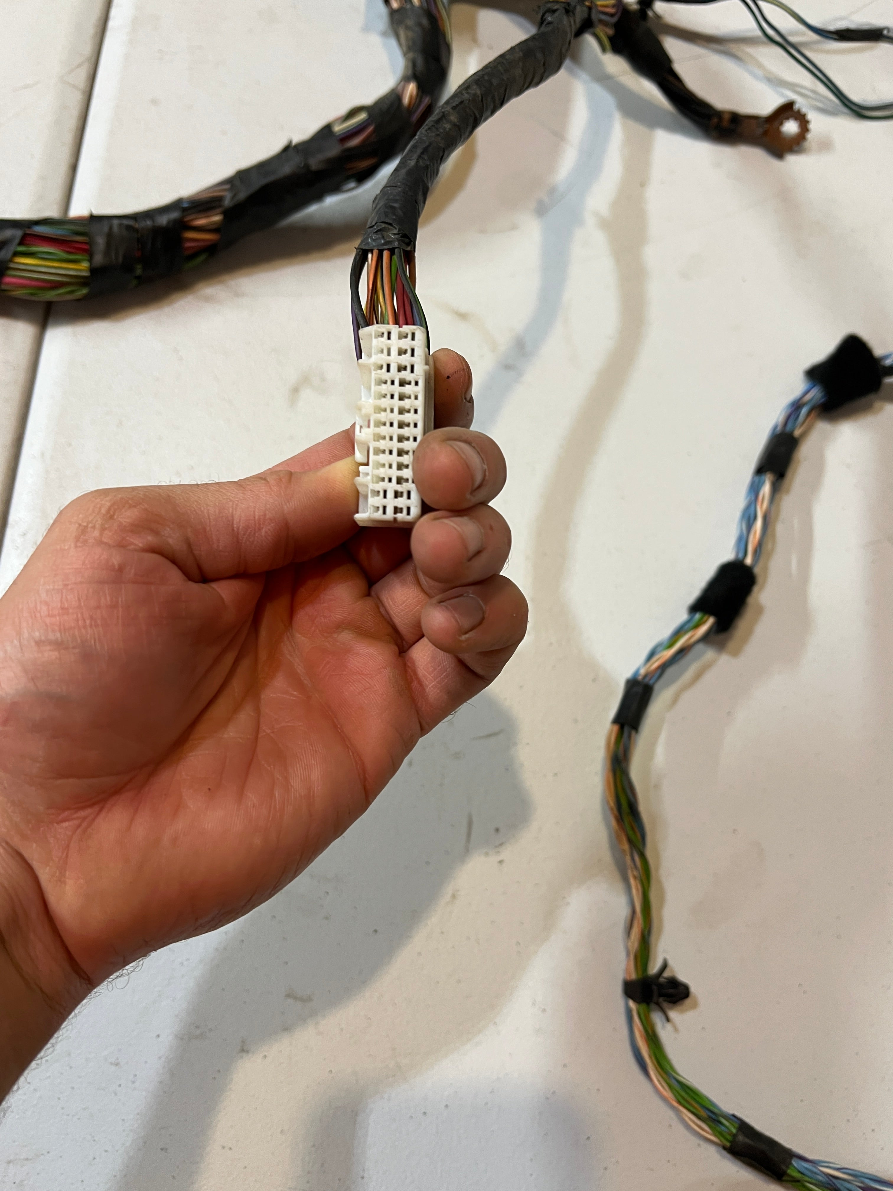 2008-2008 Dodge Ram 1500 Laramie Dash Wiring Harness Rear Slide