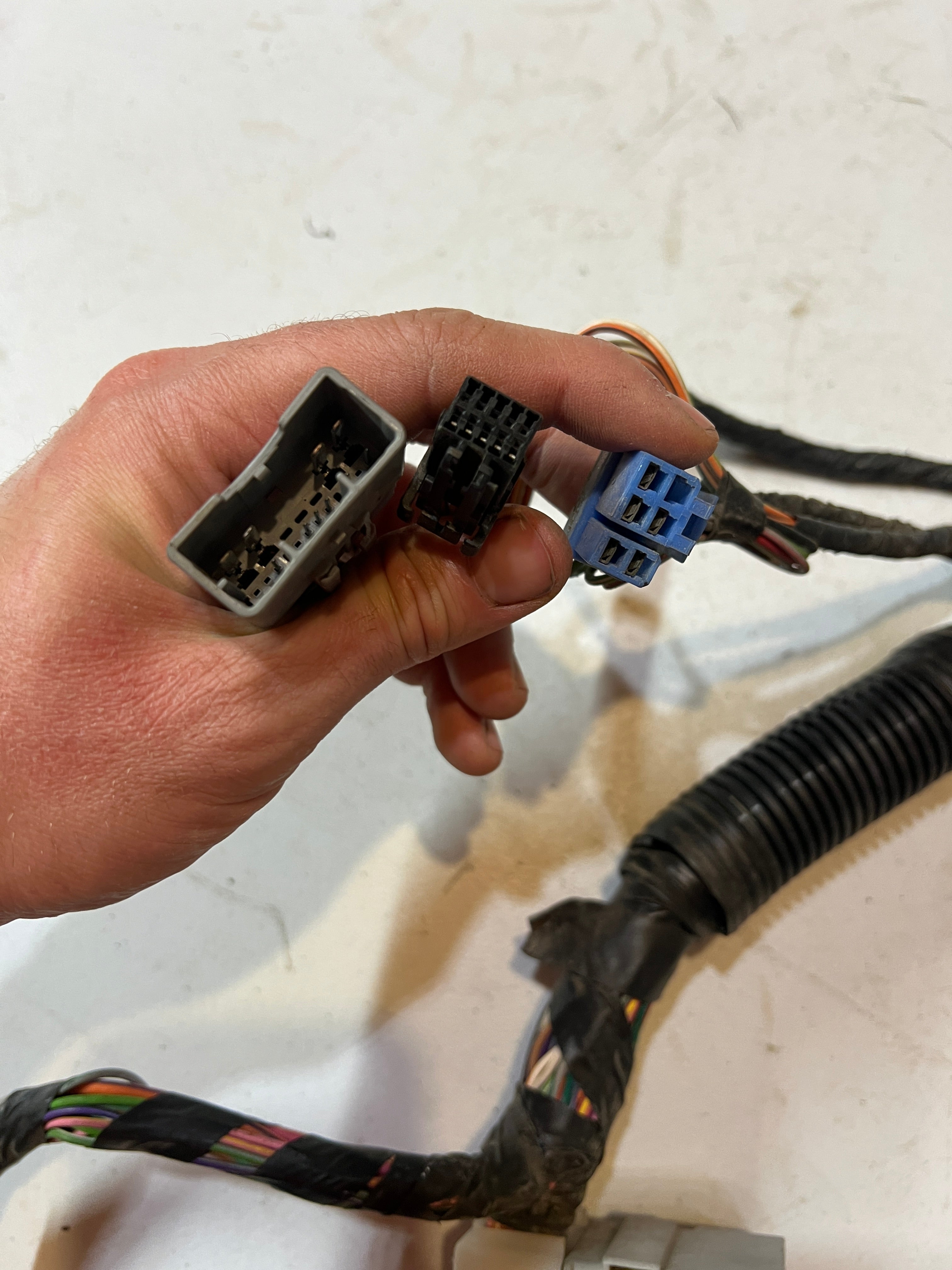 2008-2008 Dodge Ram 1500 Laramie Dash Wiring Harness Rear Slide