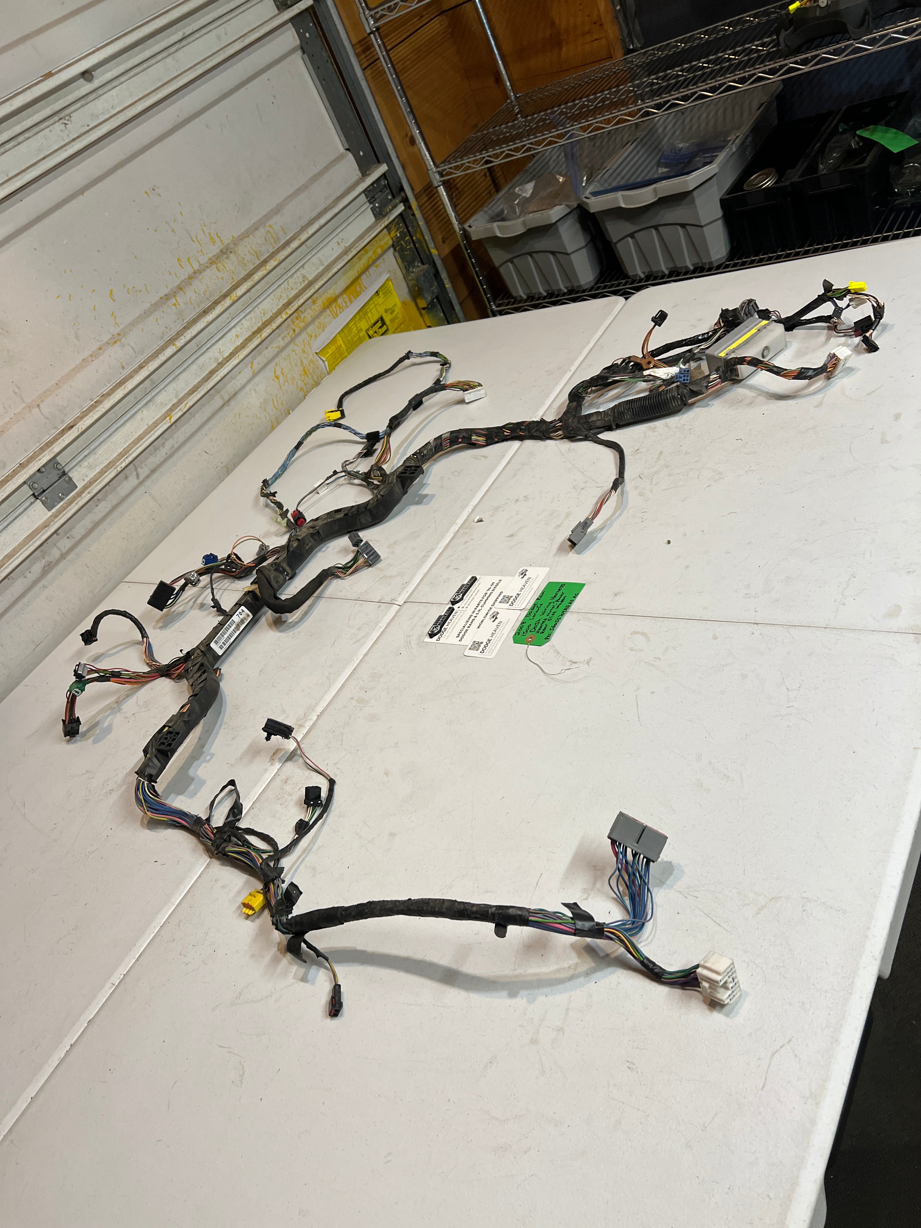 2008-2008 Dodge Ram 1500 Laramie Dash Wiring Harness Rear Slide