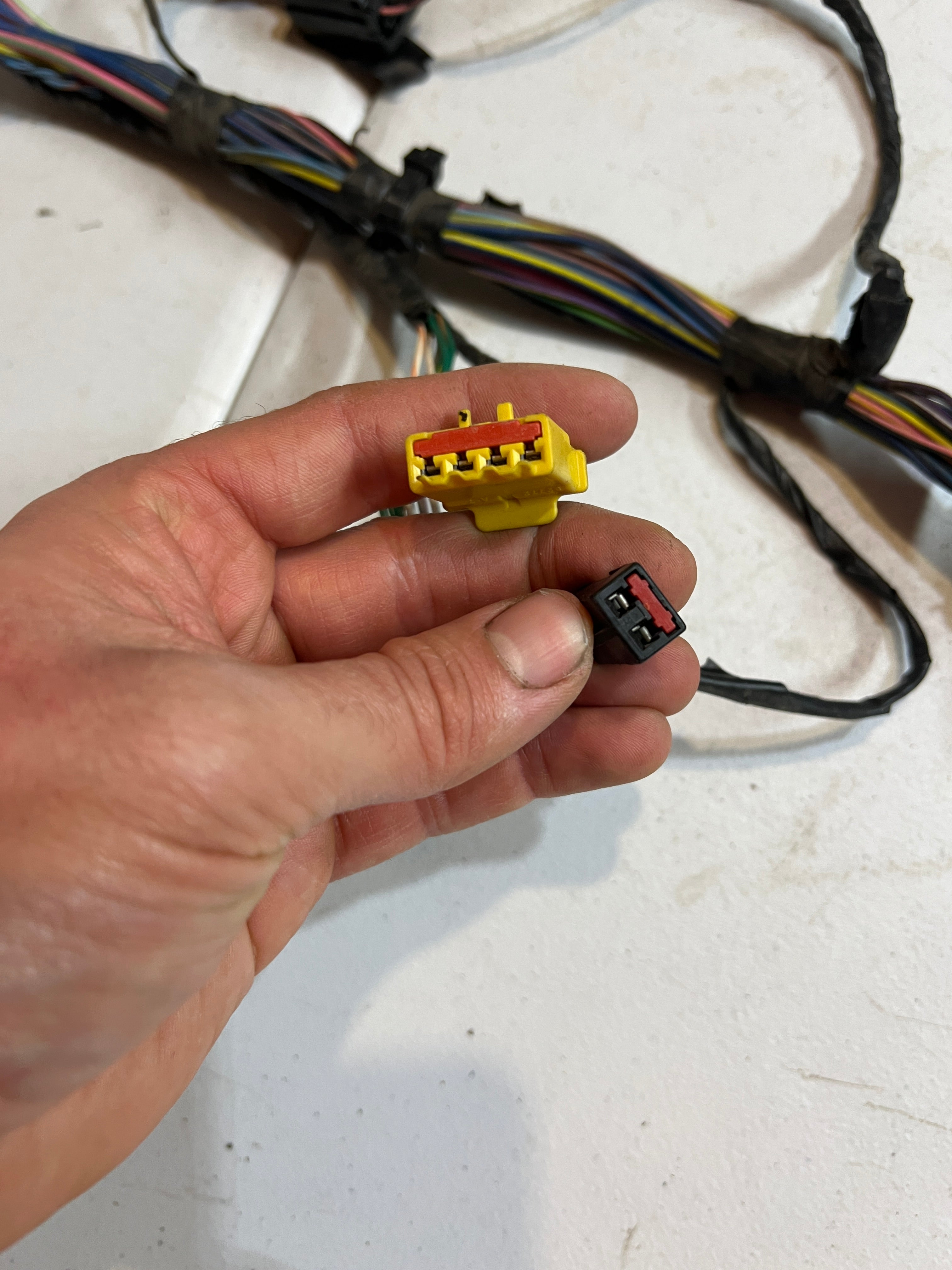 2008-2008 Dodge Ram 1500 Laramie Dash Wiring Harness Rear Slide