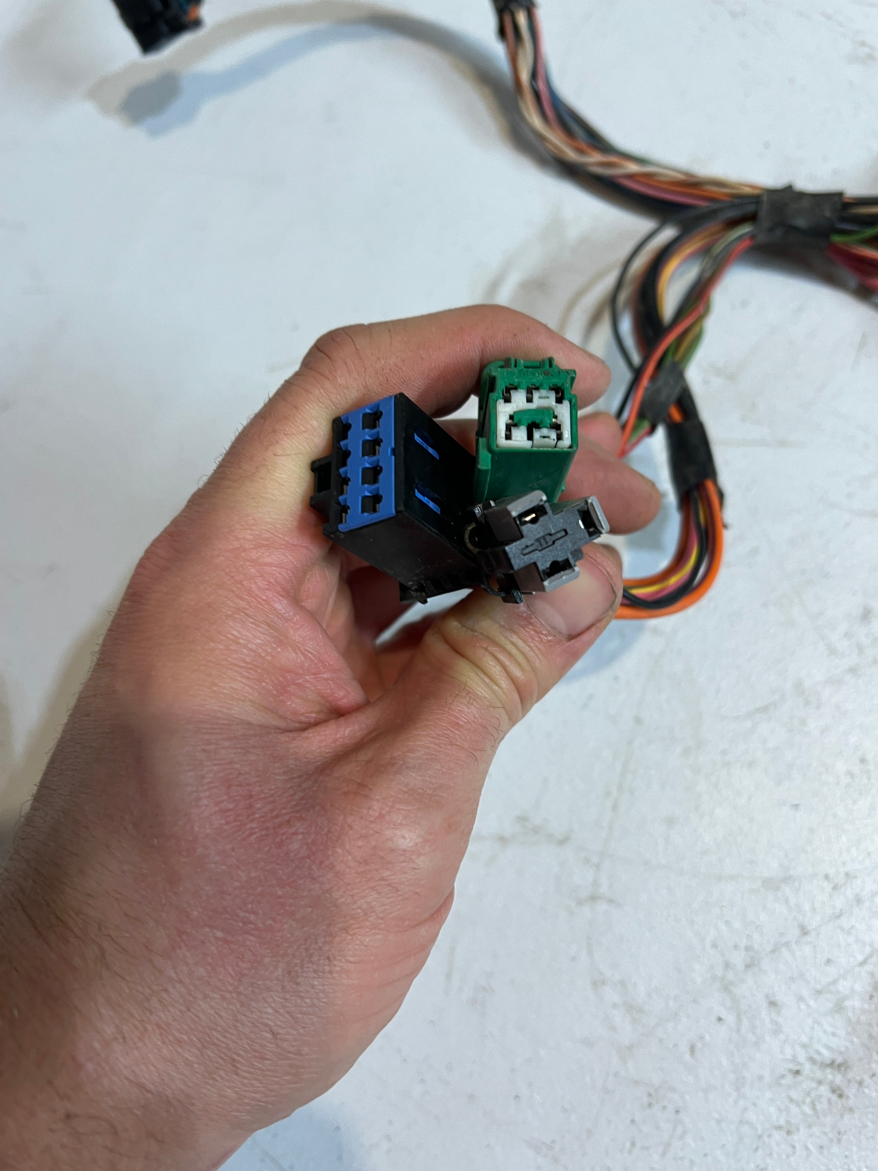 2008-2008 Dodge Ram 1500 Laramie Dash Wiring Harness Rear Slide