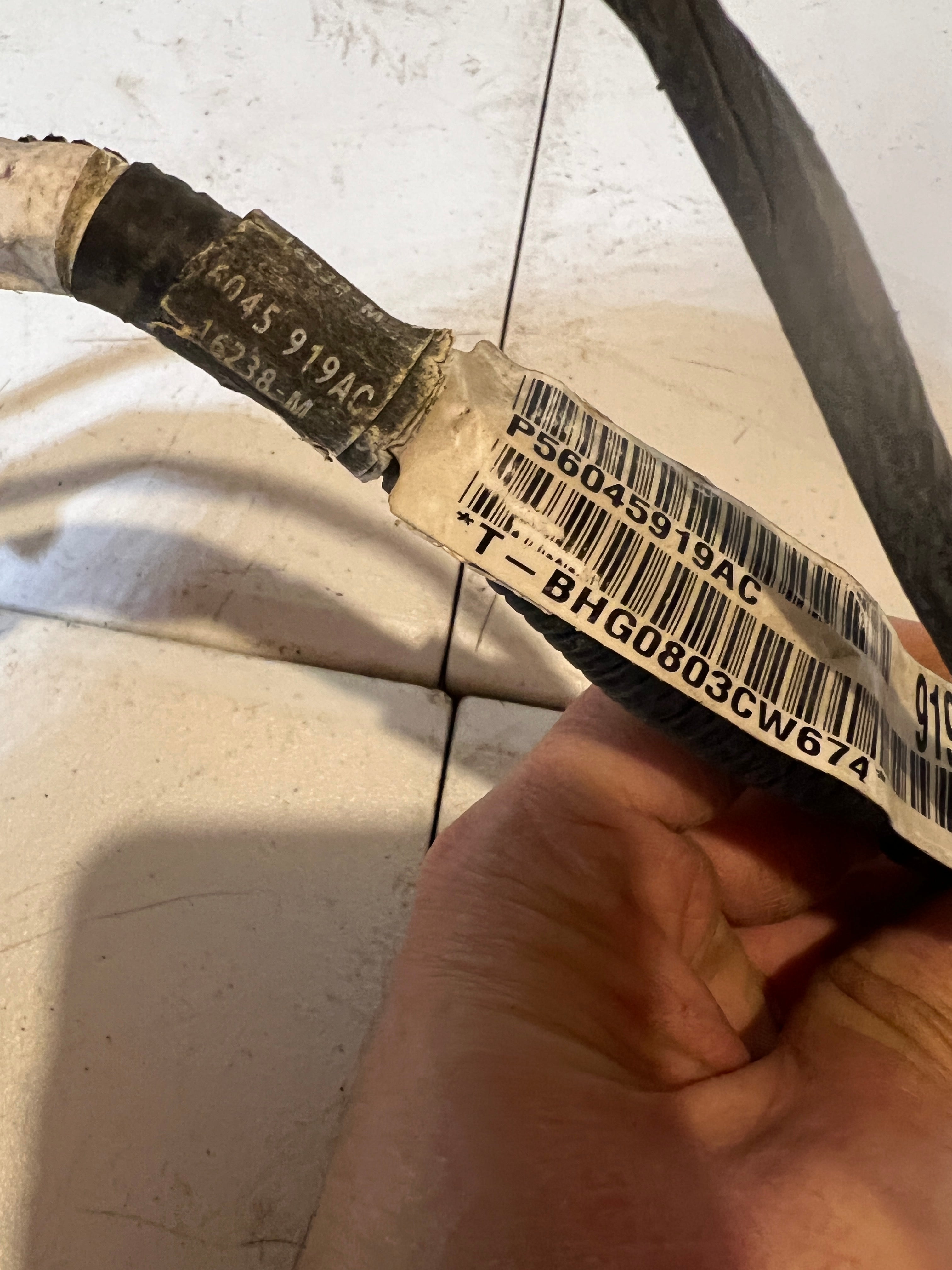 2003-2003 Dodge Ram 5.9L Cummins Passenger Headlamp Jumper Wiring