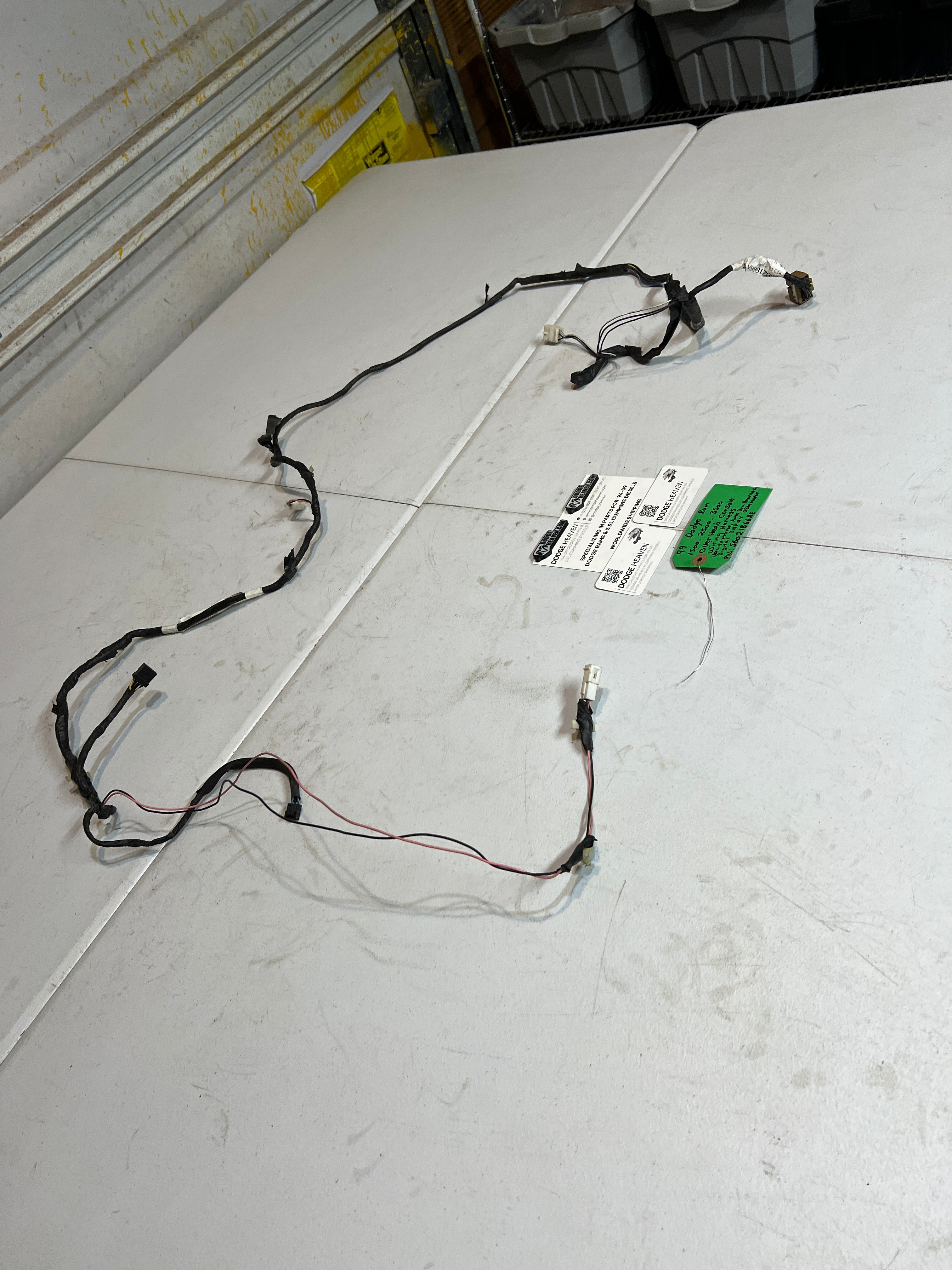 1999-1999 Dodge Ram 1500-3500 Overhead Console Wiring Harness