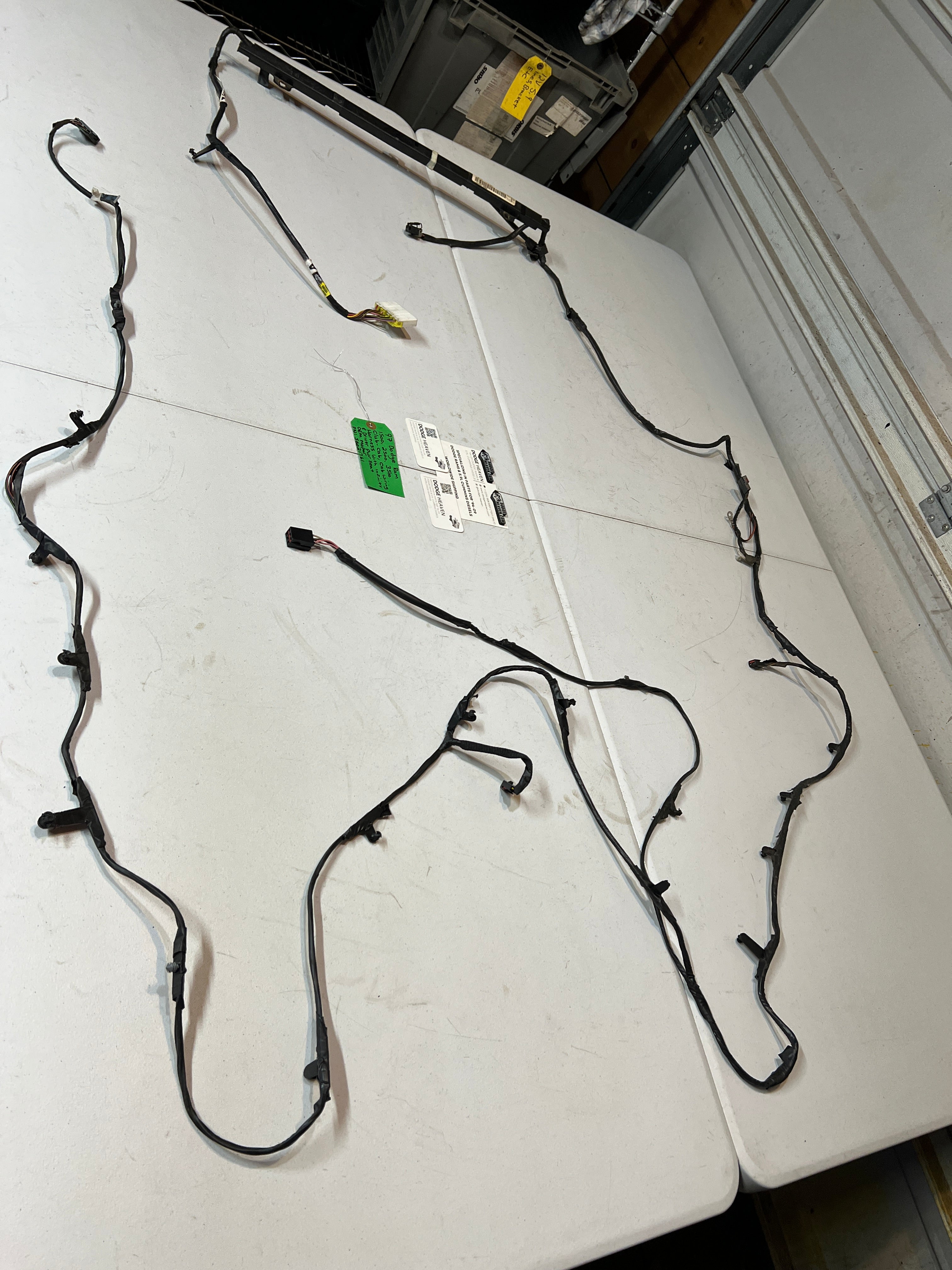 1997-1997 Dodge Ram 1500-3500 Club Cab Interior Cab Wiring Harness