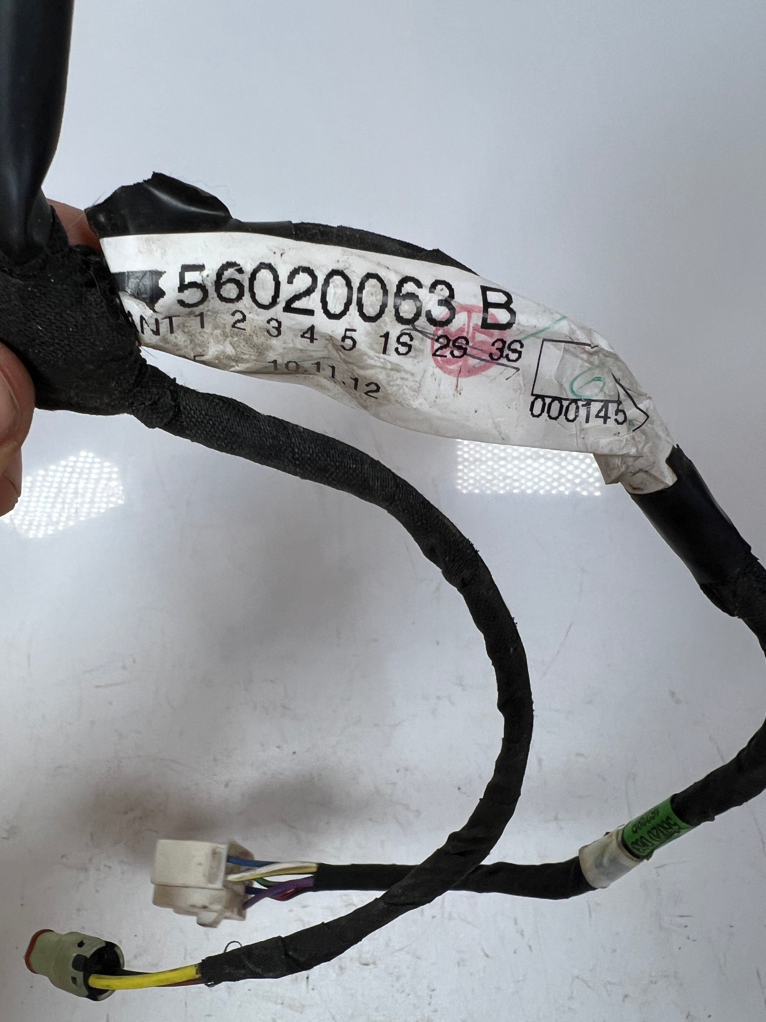 1997-1997 Dodge Ram 1500-3500 Passenger Door Jumper Wiring Harness W/O Power