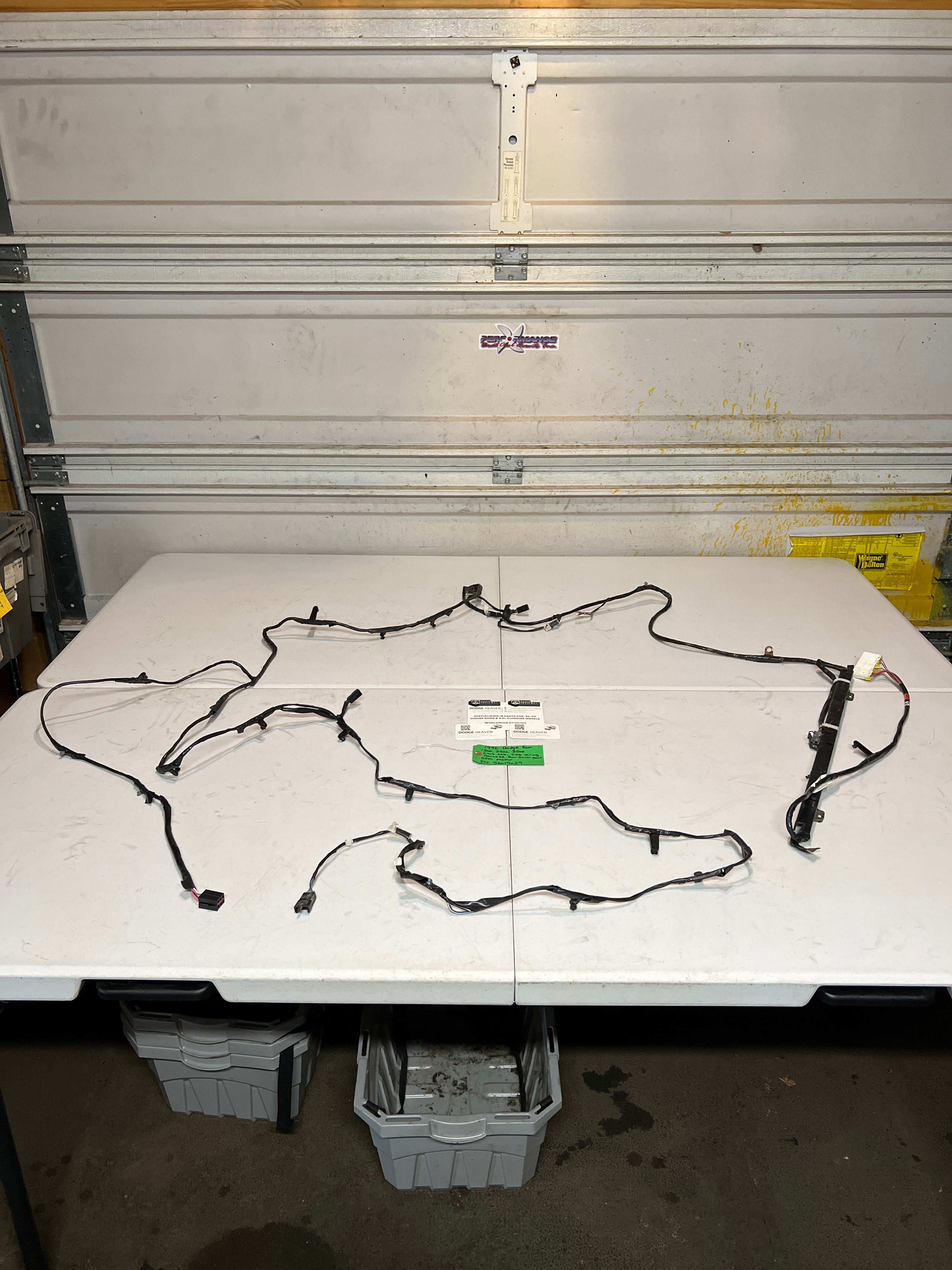 1996-1996 Dodge Ram 1500 2500 3500 Club Cab Interior Cab Wiring Harness