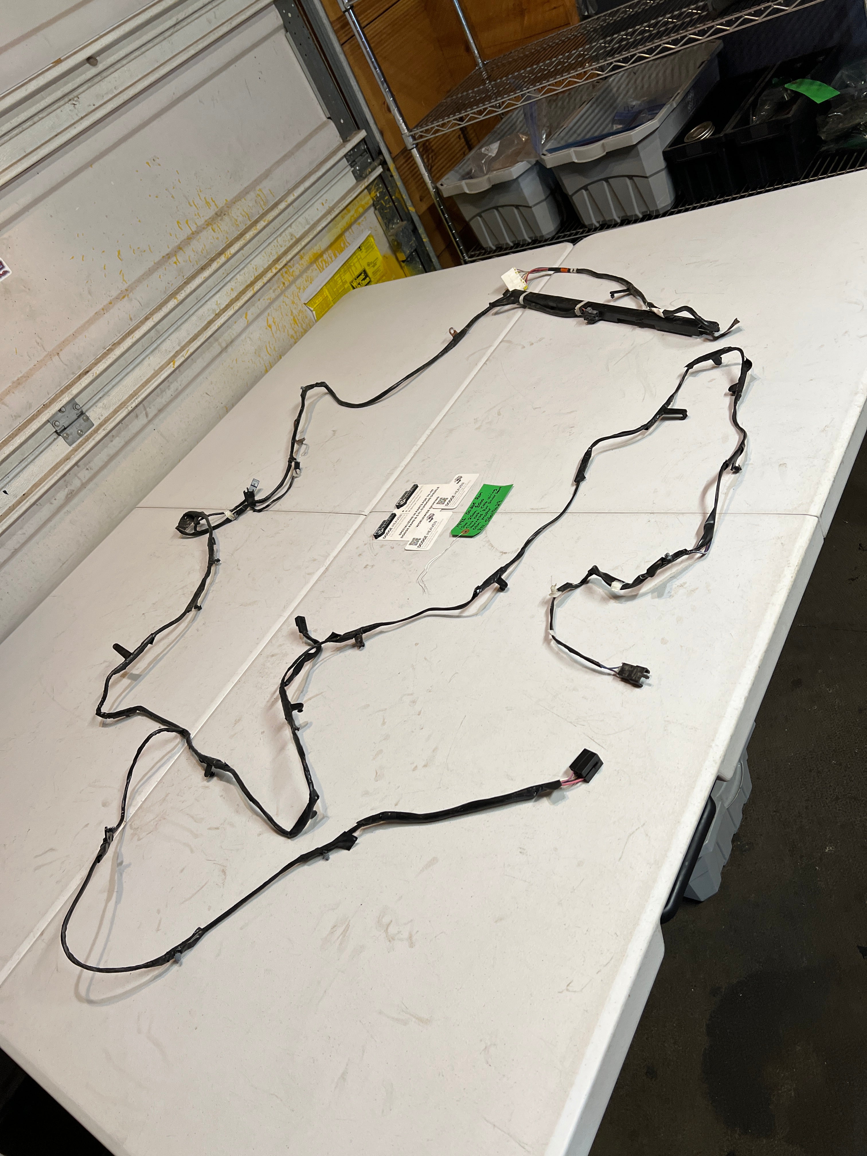 1996-1996 Dodge Ram 1500 2500 3500 Club Cab Interior Cab Wiring Harness
