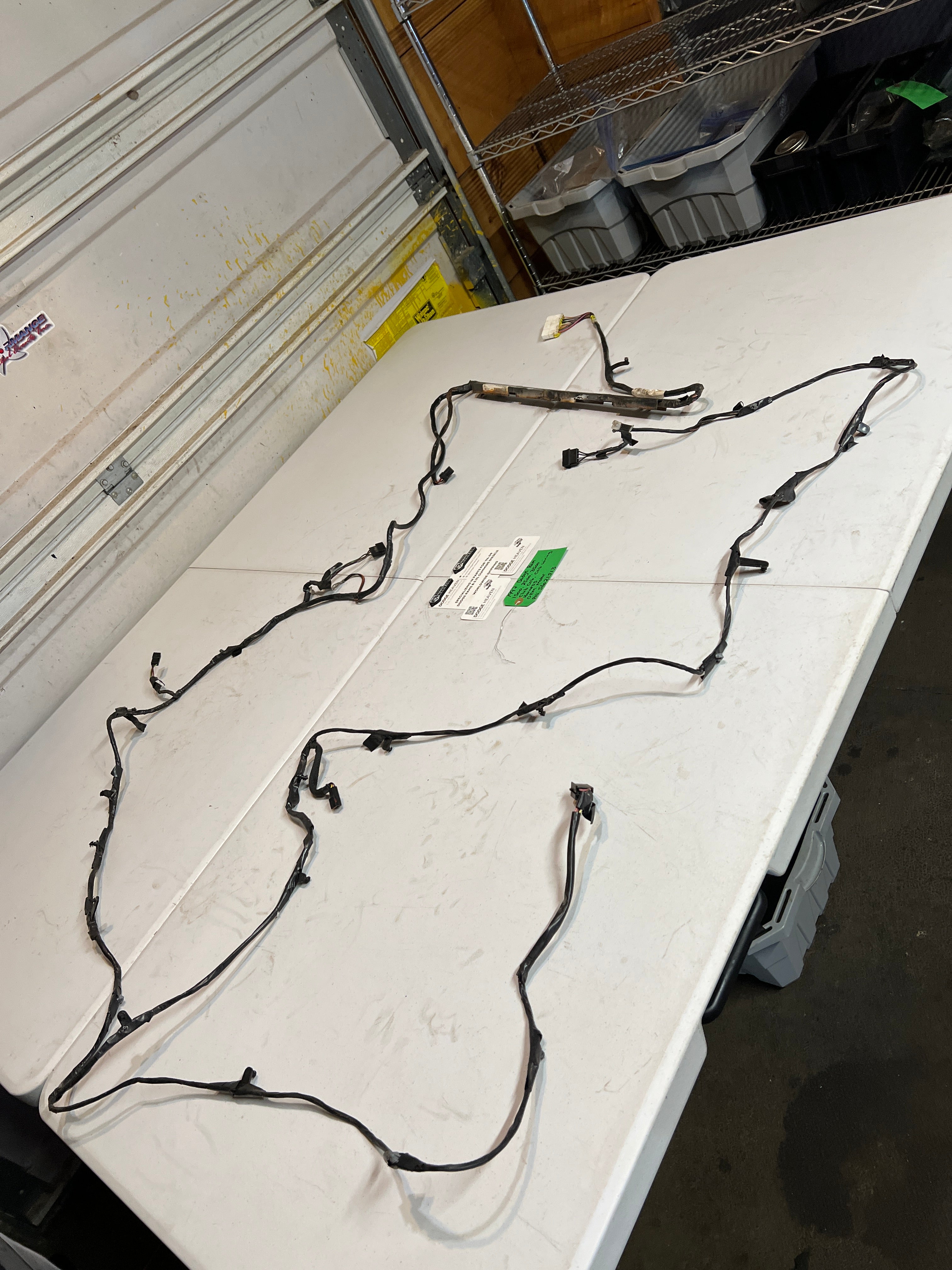 1997-1997 Dodge Ram 1500 2500 3500 Club Cab Interior Cab Wiring Harness