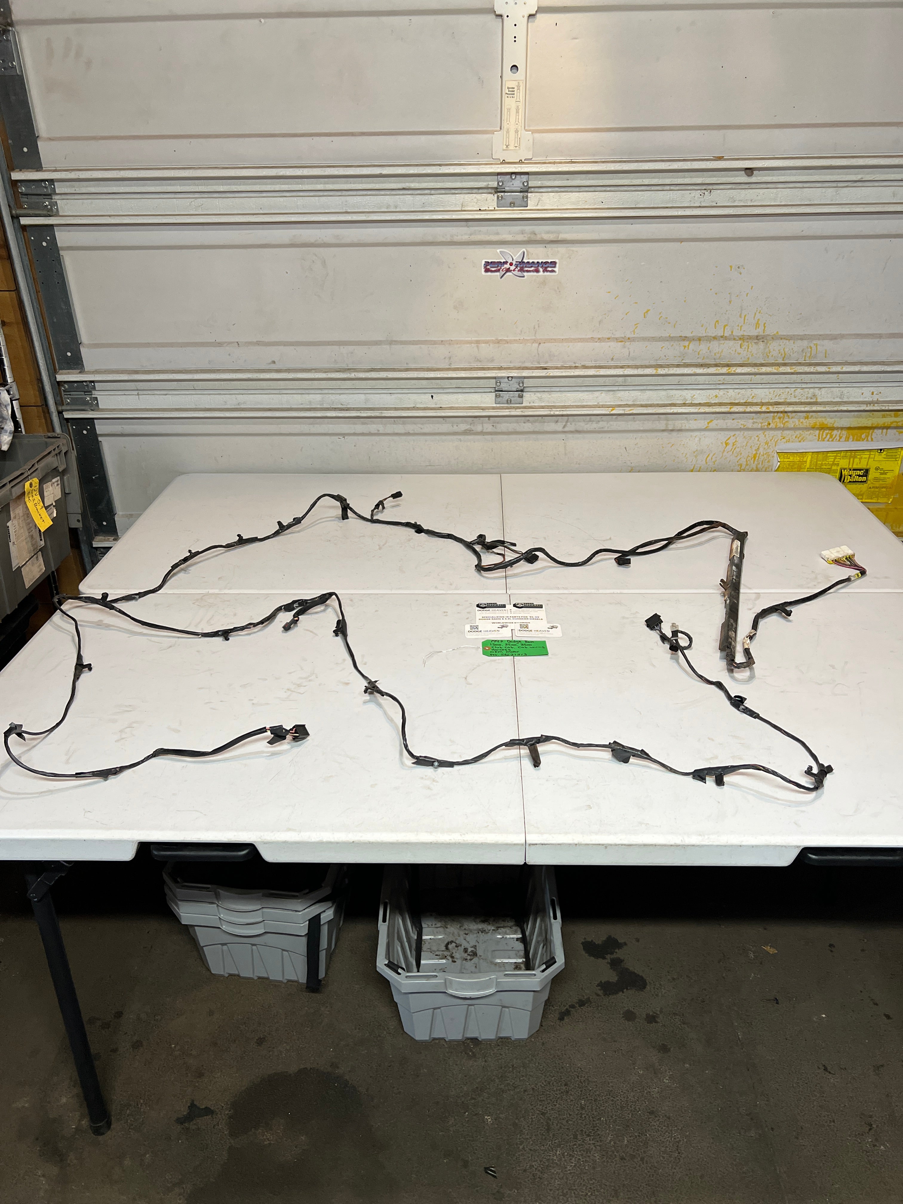 1997-1997 Dodge Ram 1500 2500 3500 Club Cab Interior Cab Wiring Harness