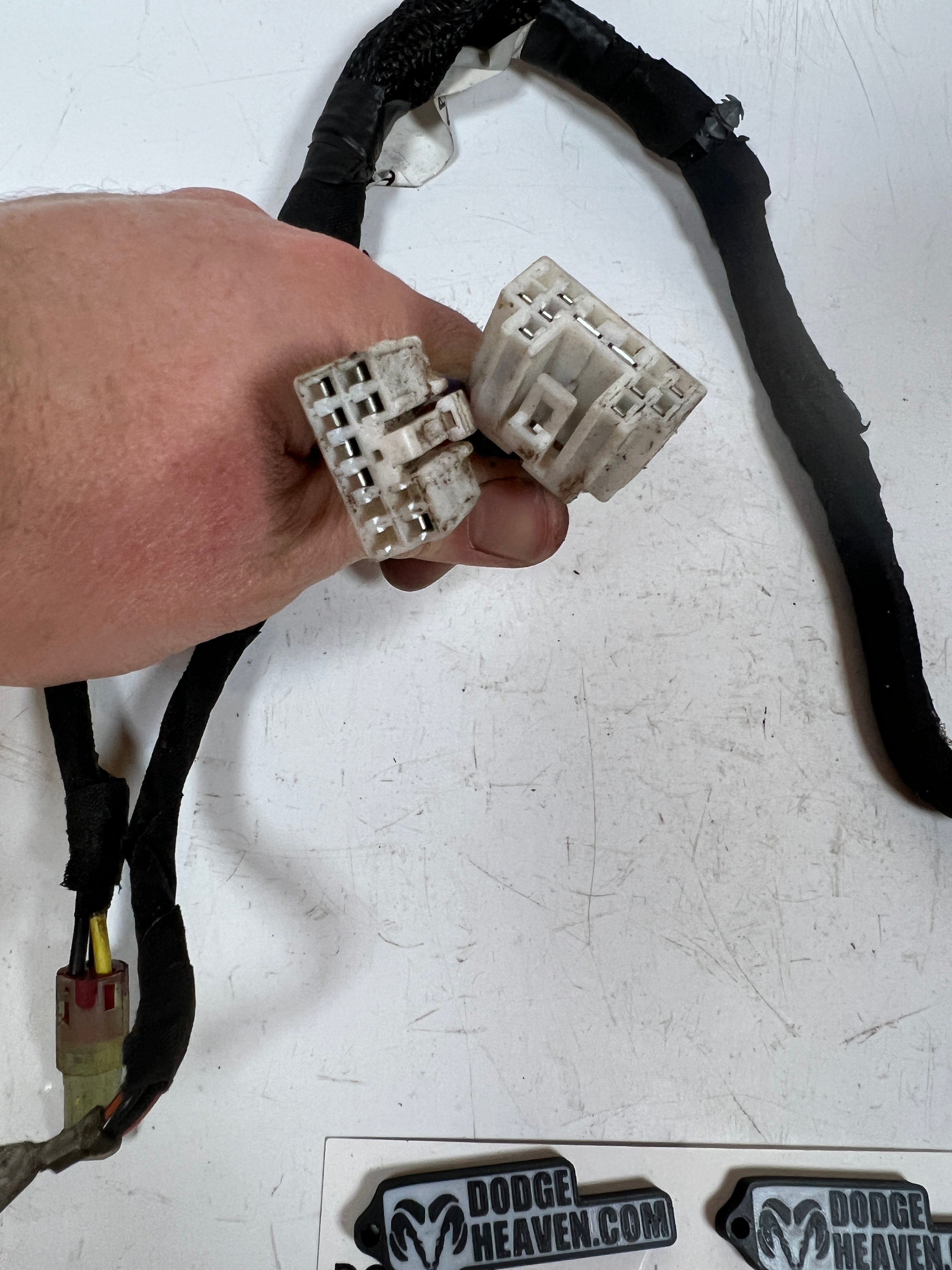 1997-1997 Dodge Ram 1500 2500 3500 Driver Door Jumper Wiring Harness