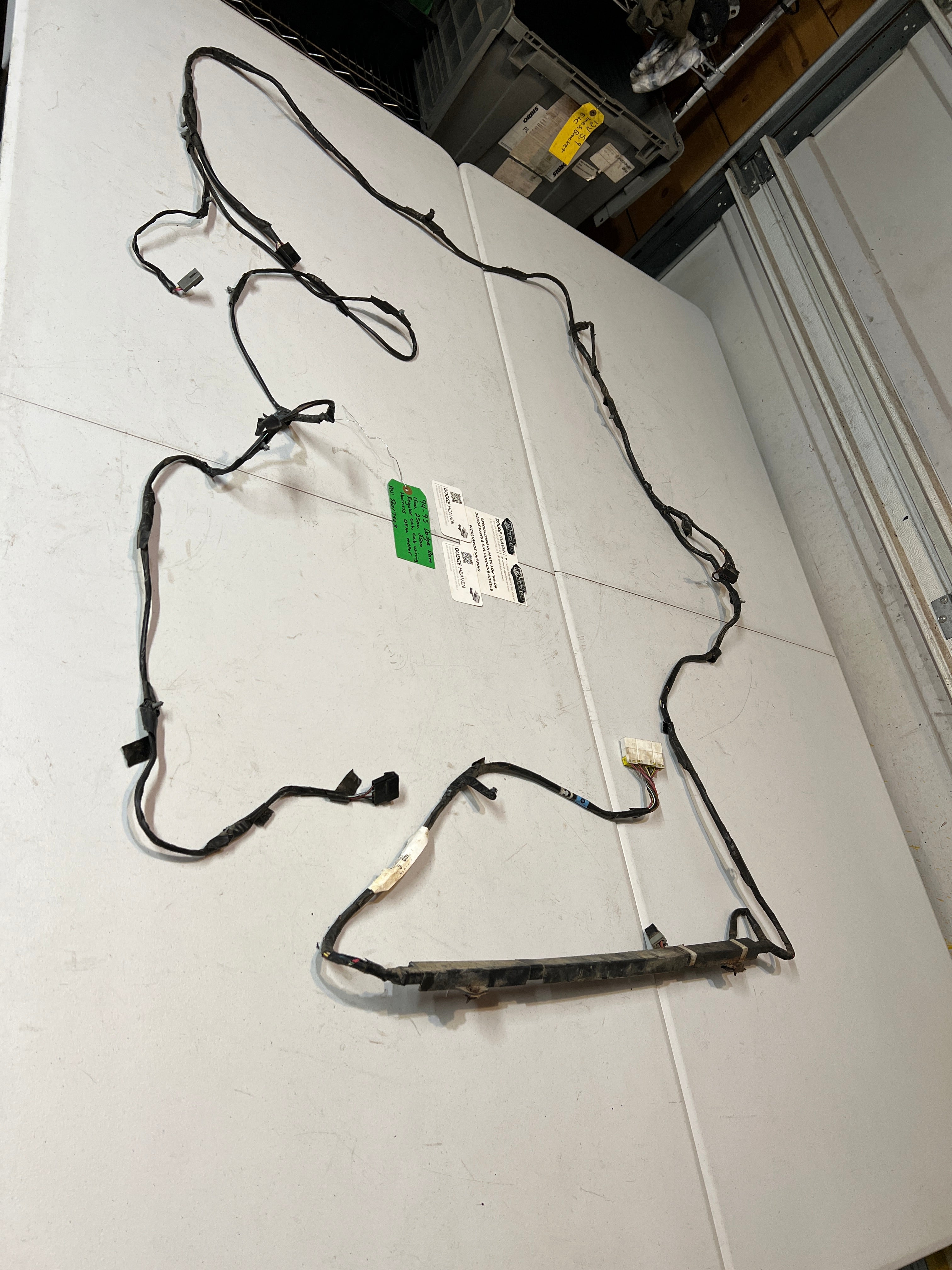 1994-1995 Dodge Ram 1500-3500 Reg Cab Interior Cab Wiring Harness