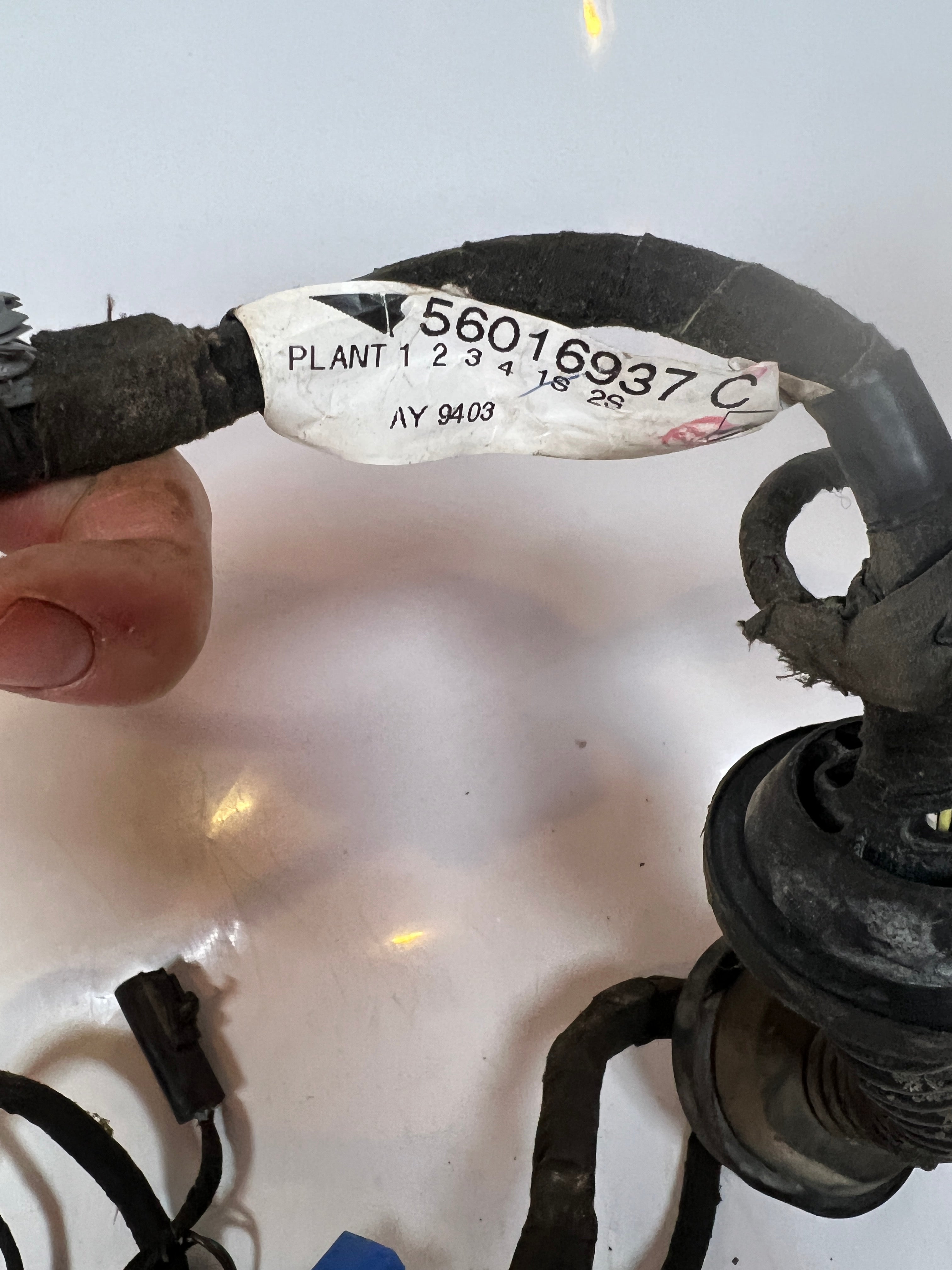 1994-1996 Dodge Ram 1500-3500 Driver Door Wiring harness Infinity