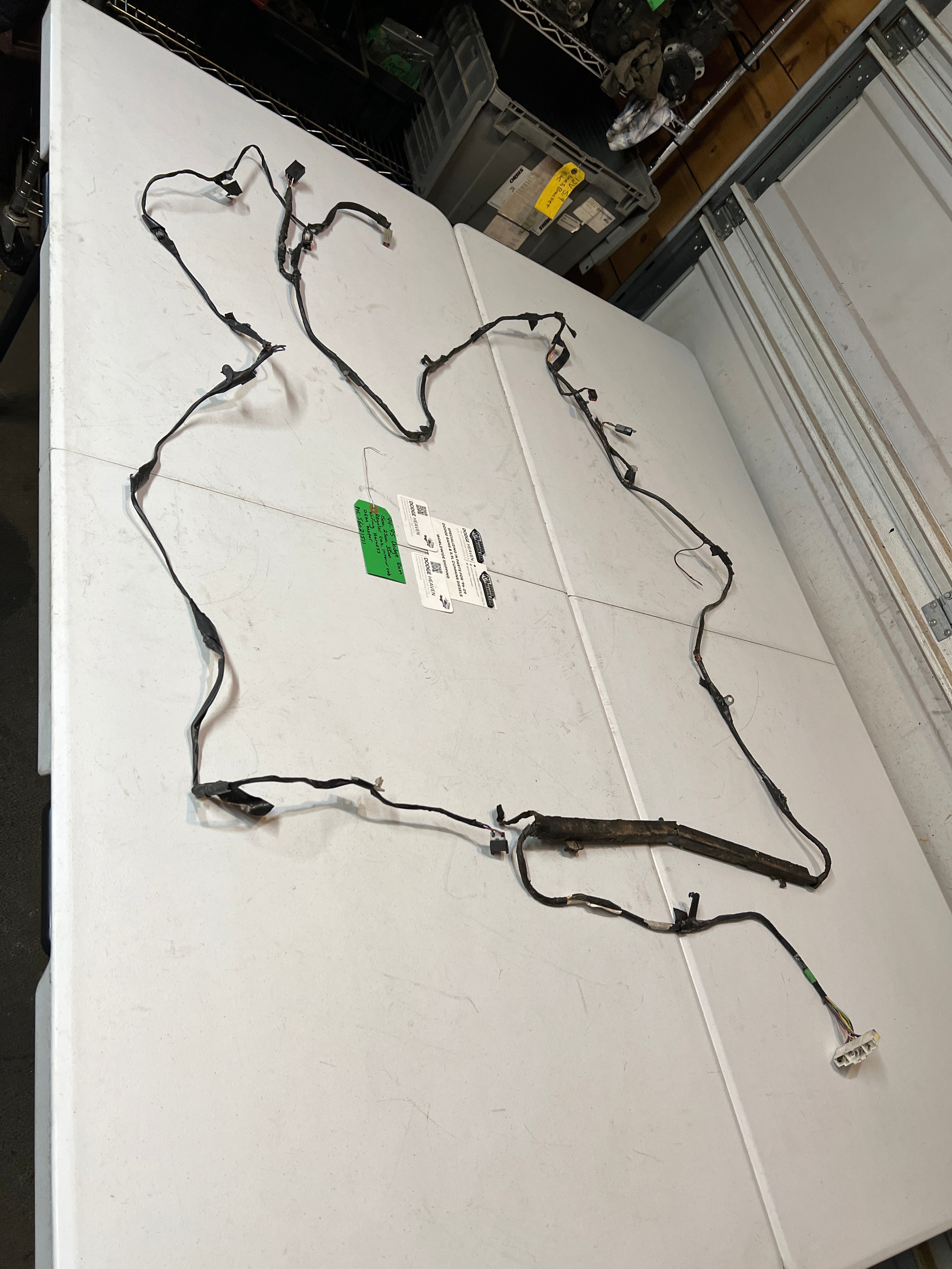 1994-1995 Dodge Ram 1500-3500 Reg Cab Interior Cab Wiring Harness