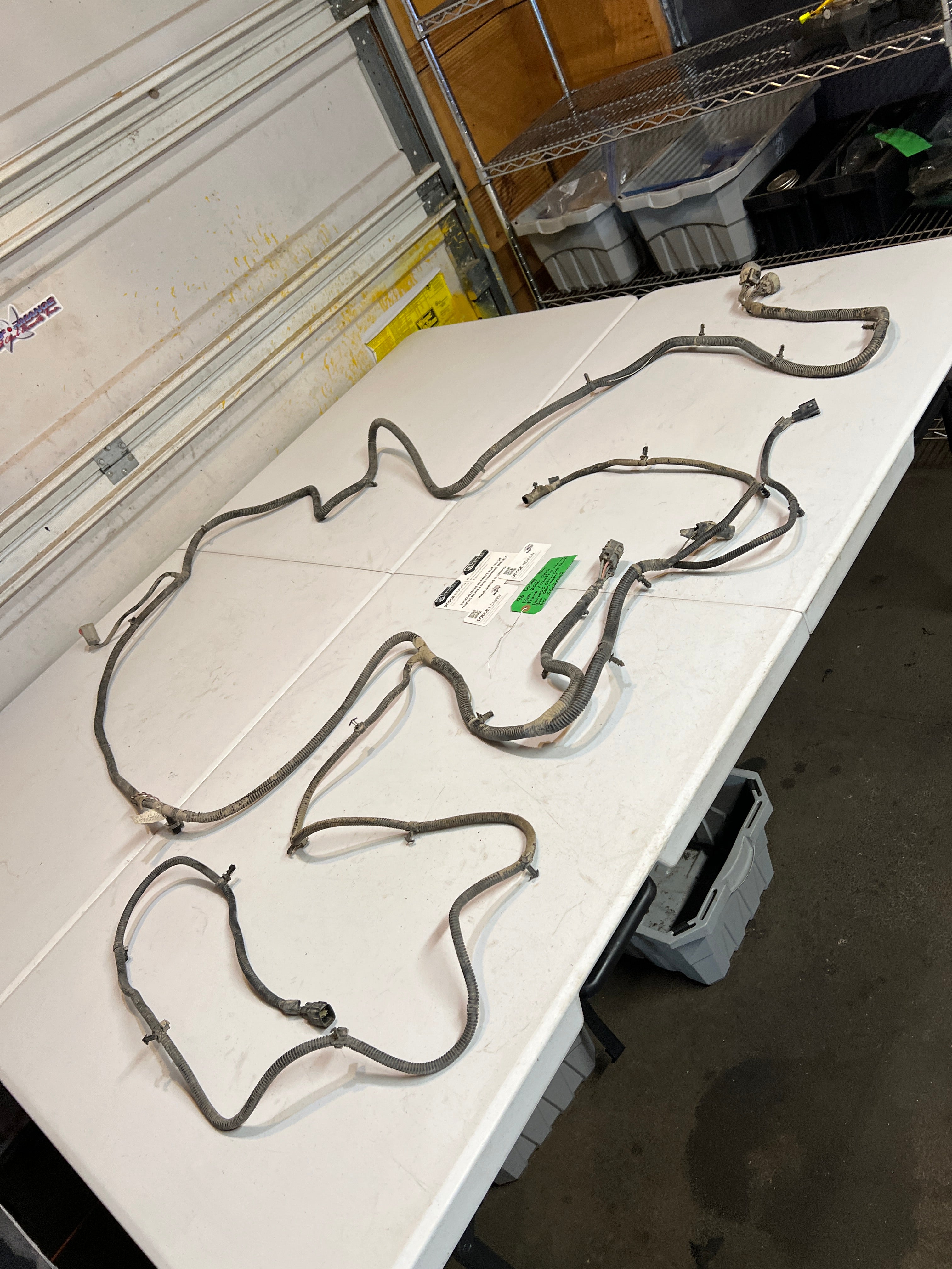 1996-1996 Dodge Ram 1500 2500 Club Cab Short Box Frame Wiring Harness